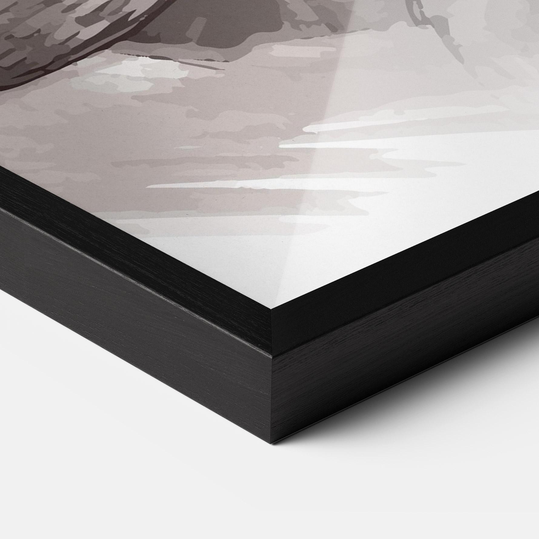 Poster Înrămat Happy Farmer mockup 3