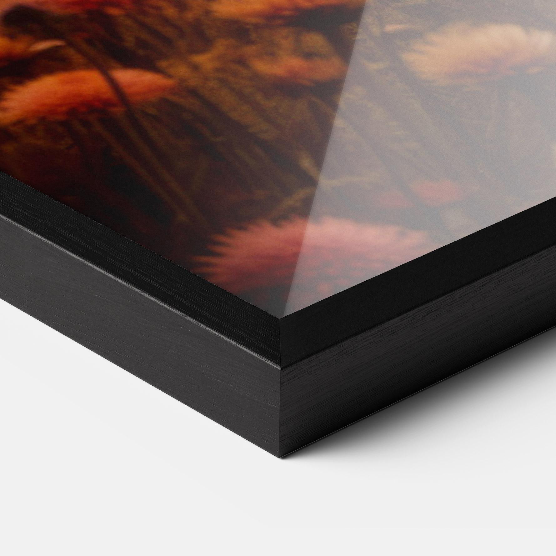 Poster Înrămat Small Cabin Field mockup 3