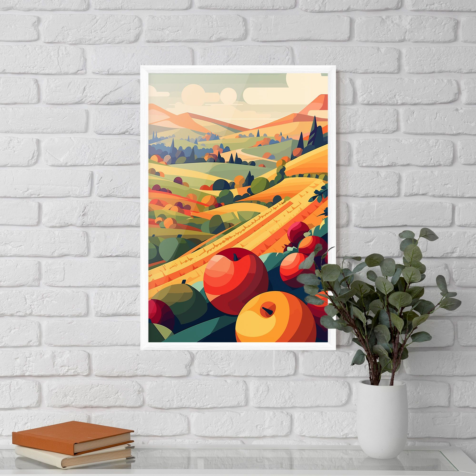 Autumn Rural Fruits mockup 5
