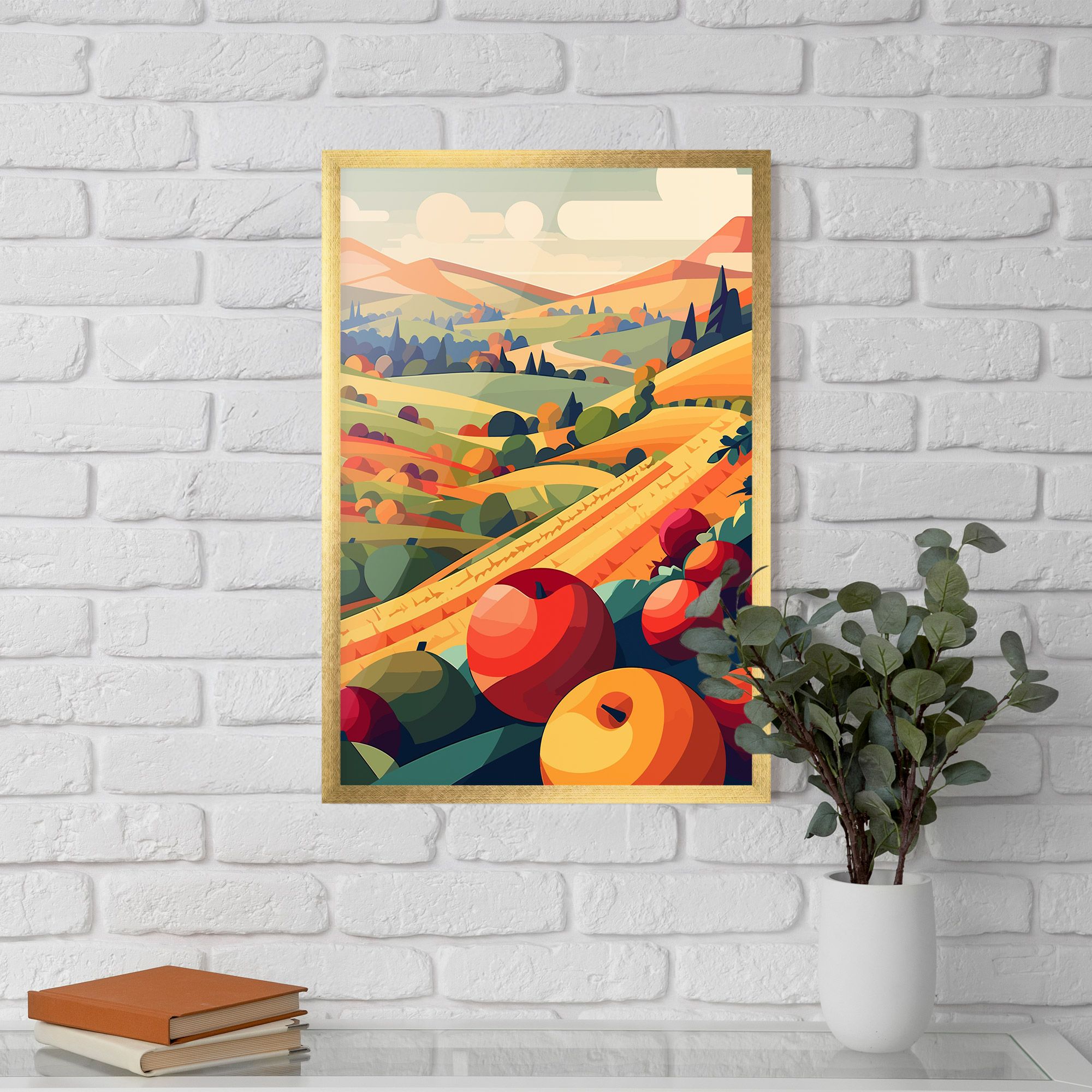 Autumn Rural Fruits mockup 5