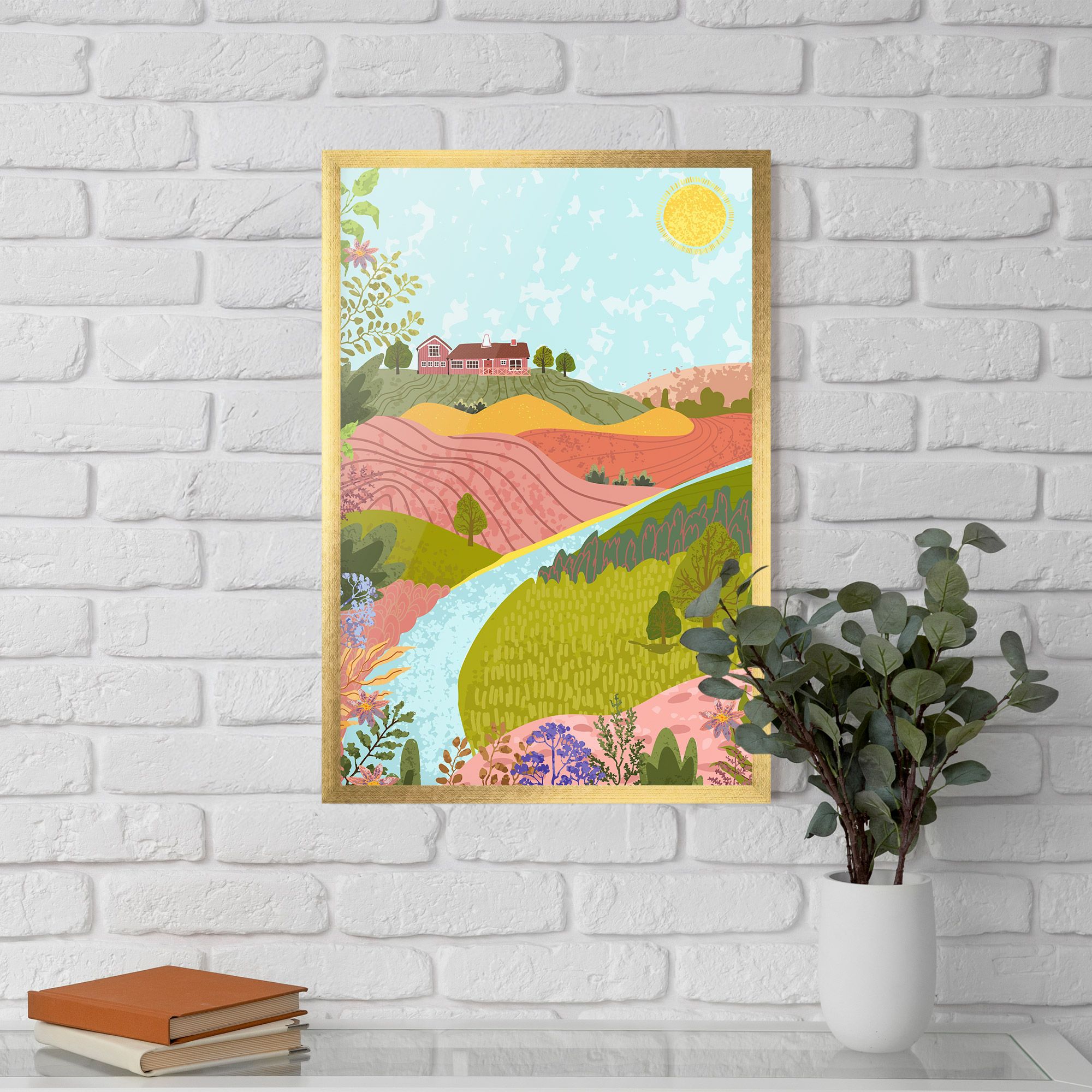 Pink House View mockup 5