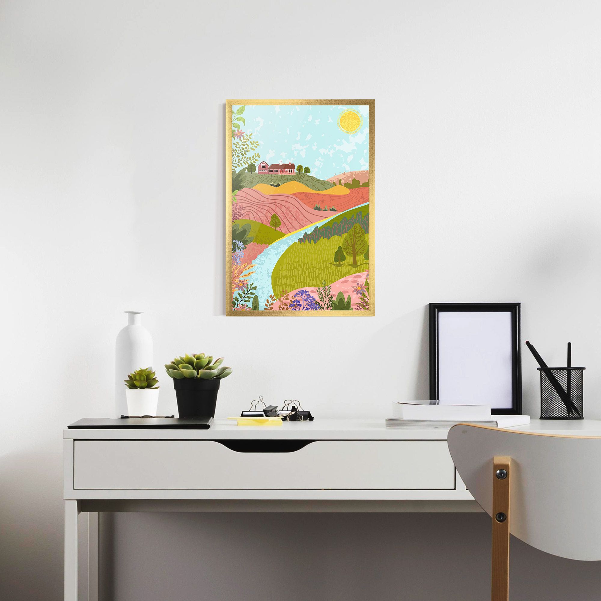 Pink House View mockup 7