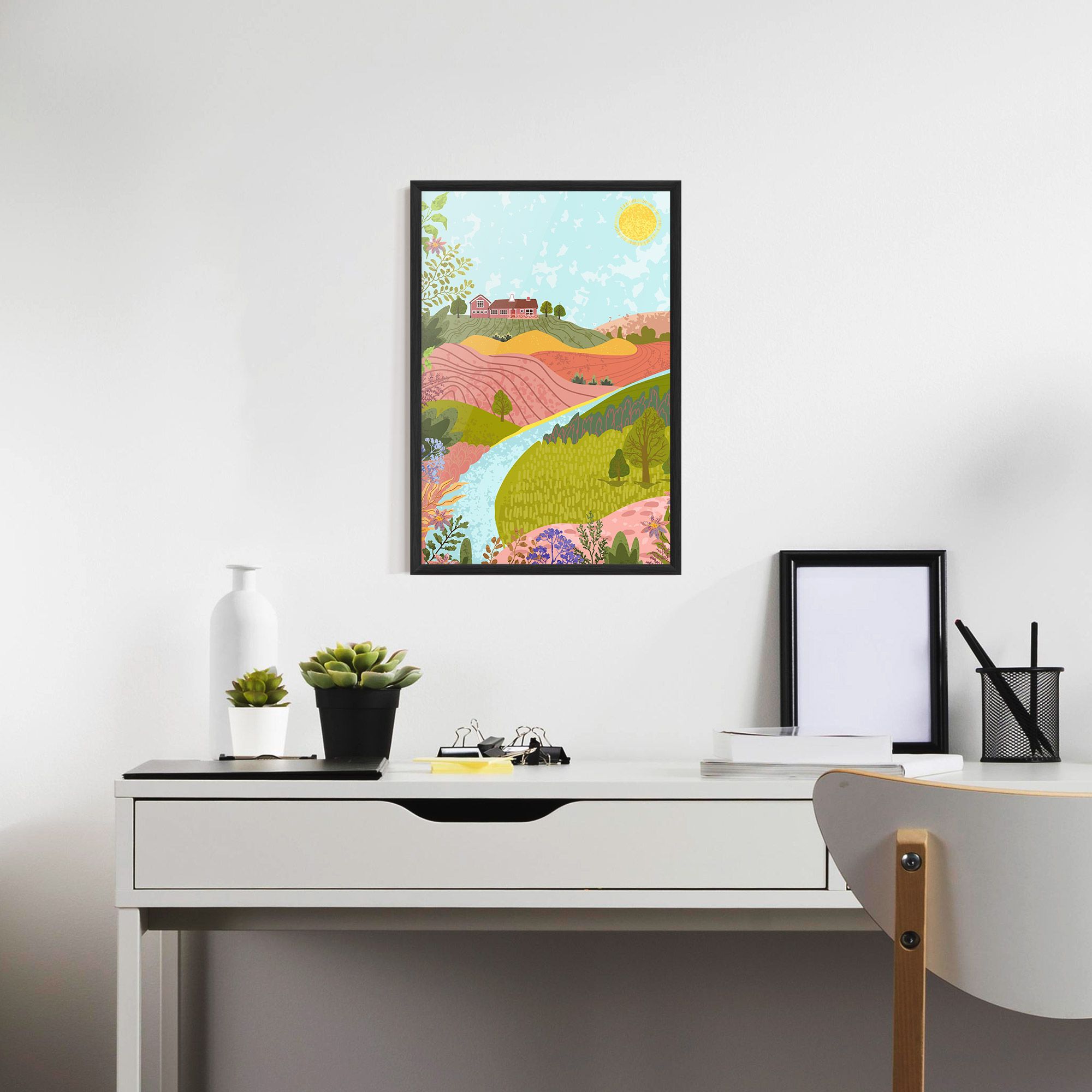 Pink House View mockup 7