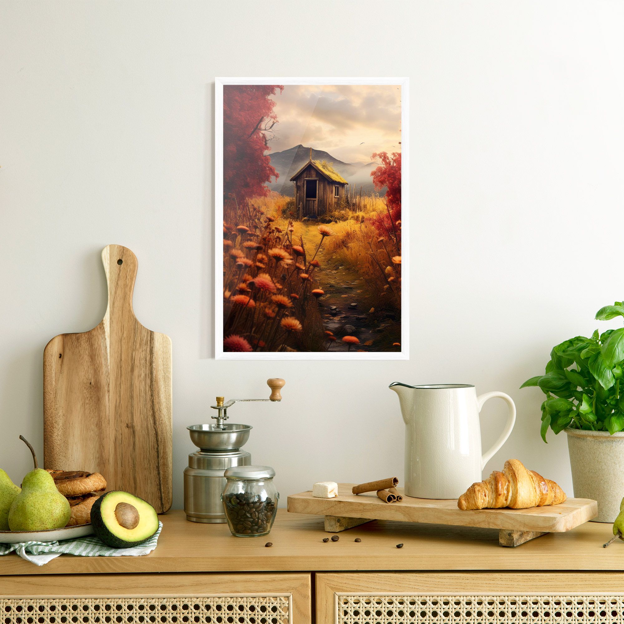 Small Cabin Field mockup 8