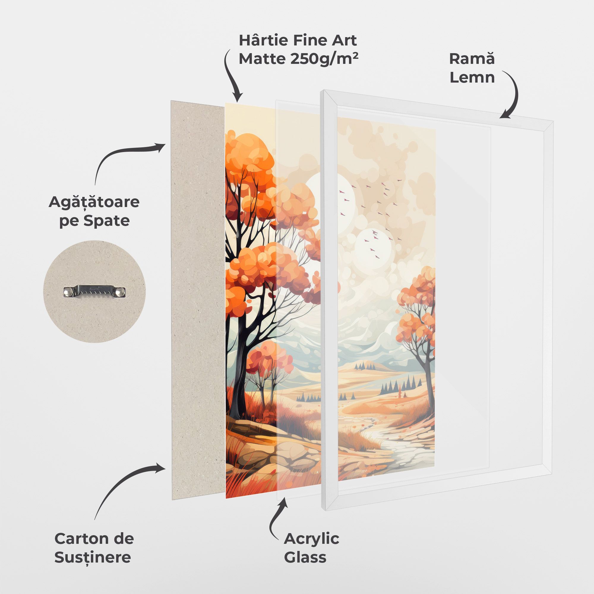 Autumn Tree Painting mockup 1
