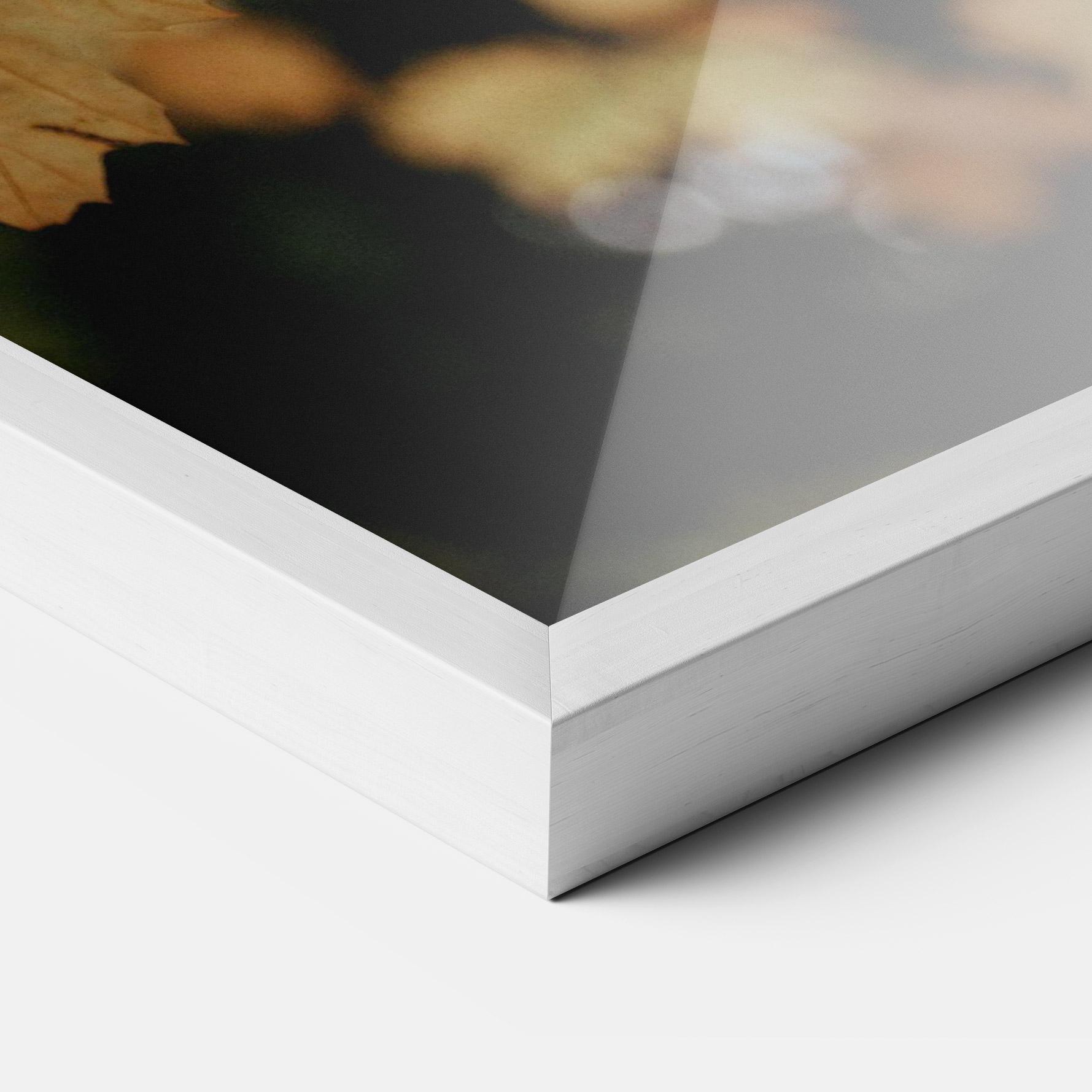 Poster Înrămat Brown Leaves mockup 3