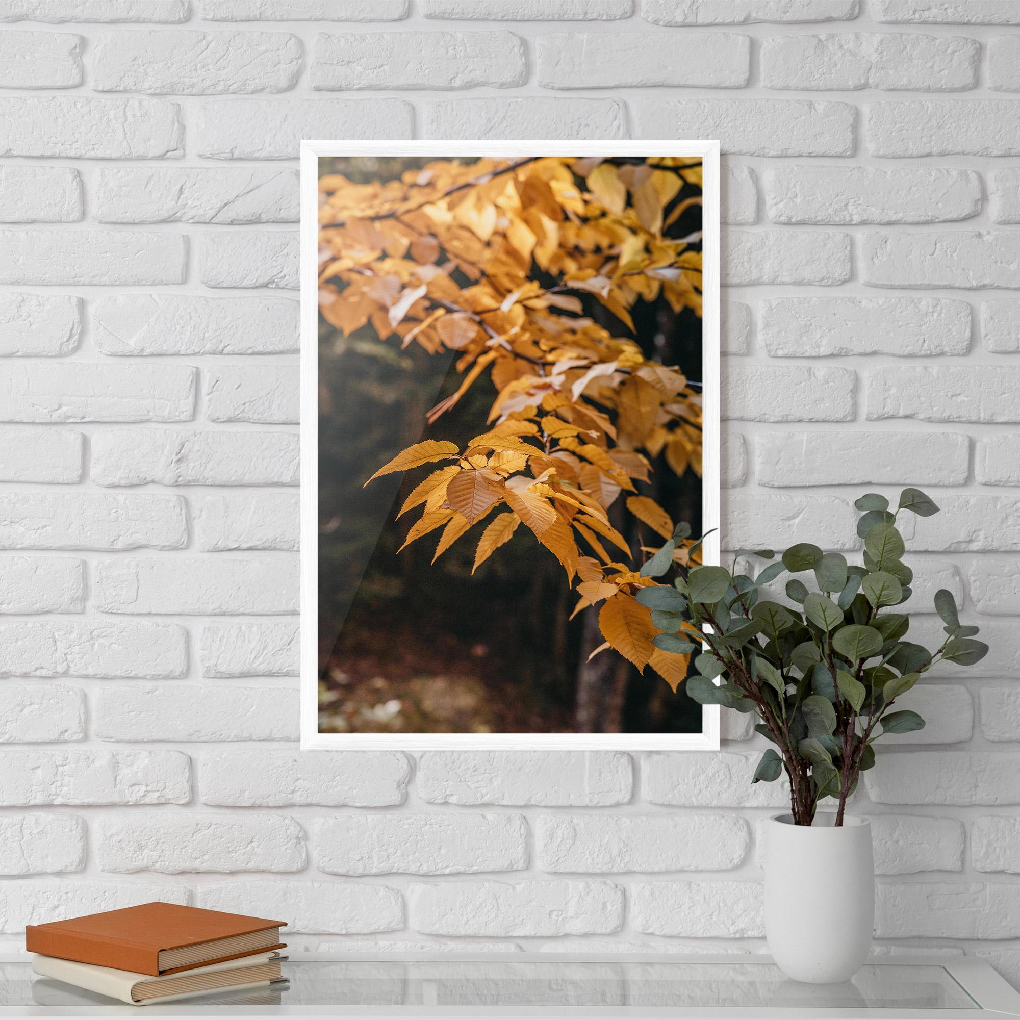 Poster Înrămat Autumn Nature mockup 5
