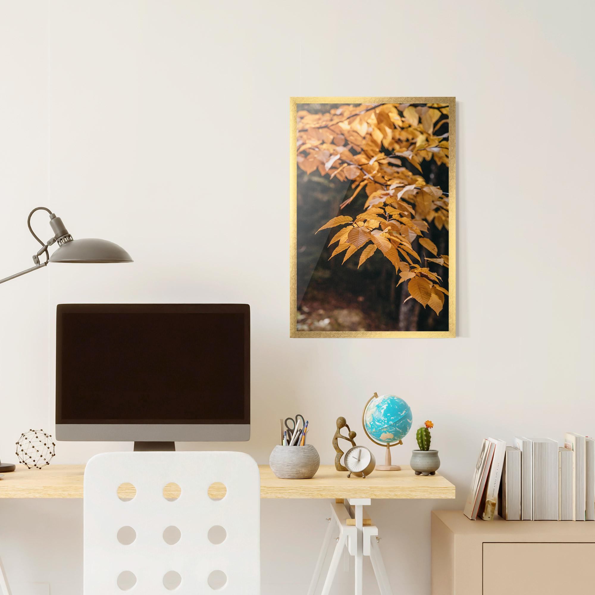 Poster Înrămat Autumn Nature mockup 6