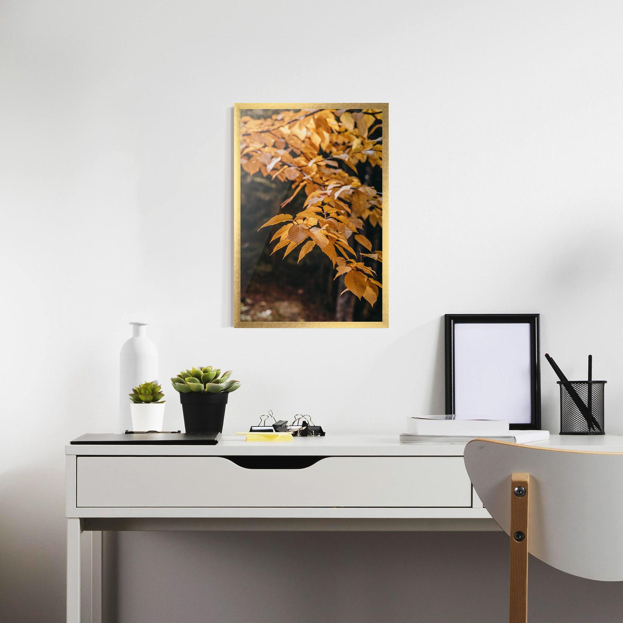 Poster Înrămat Autumn Nature mockup 7