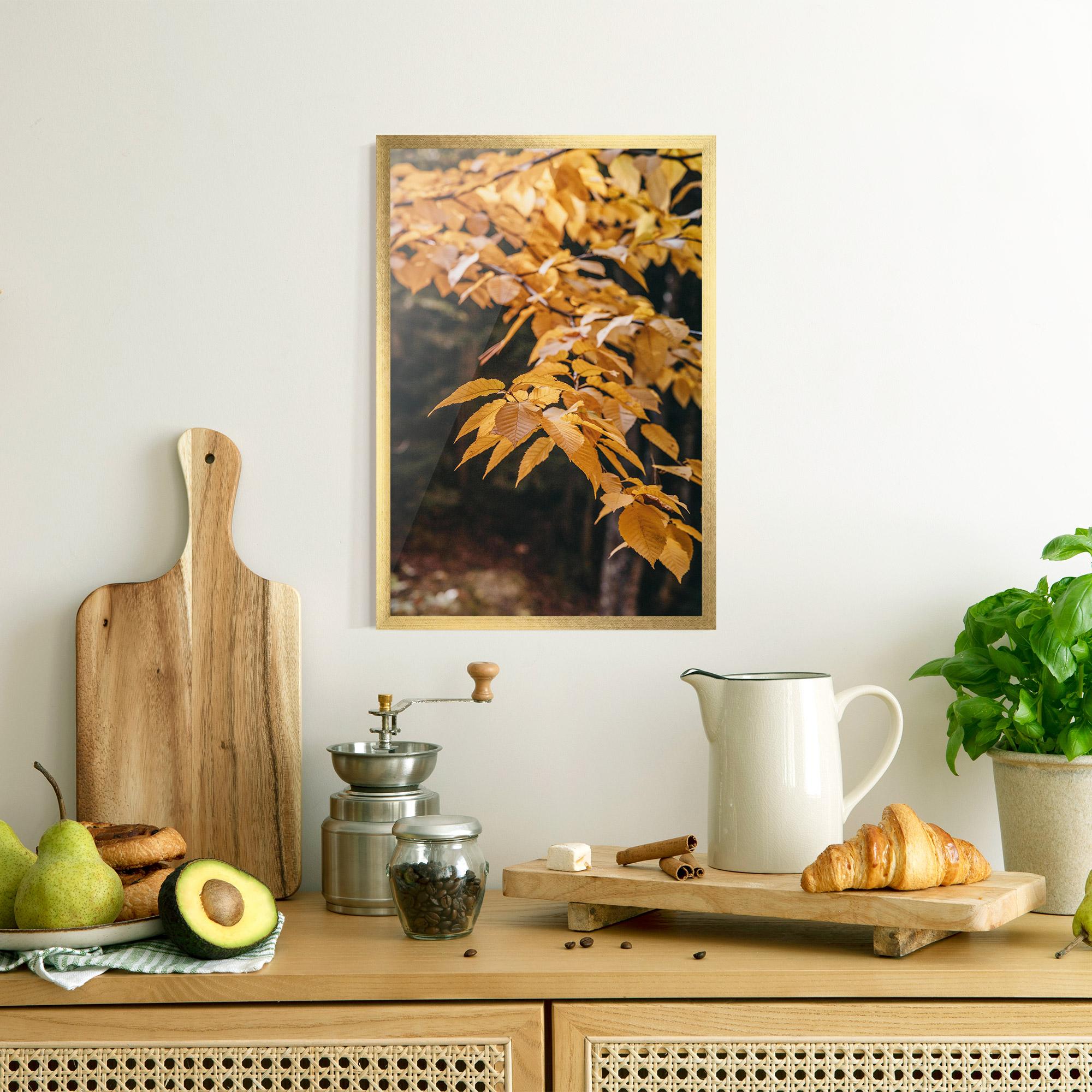 Poster Înrămat Autumn Nature mockup 8