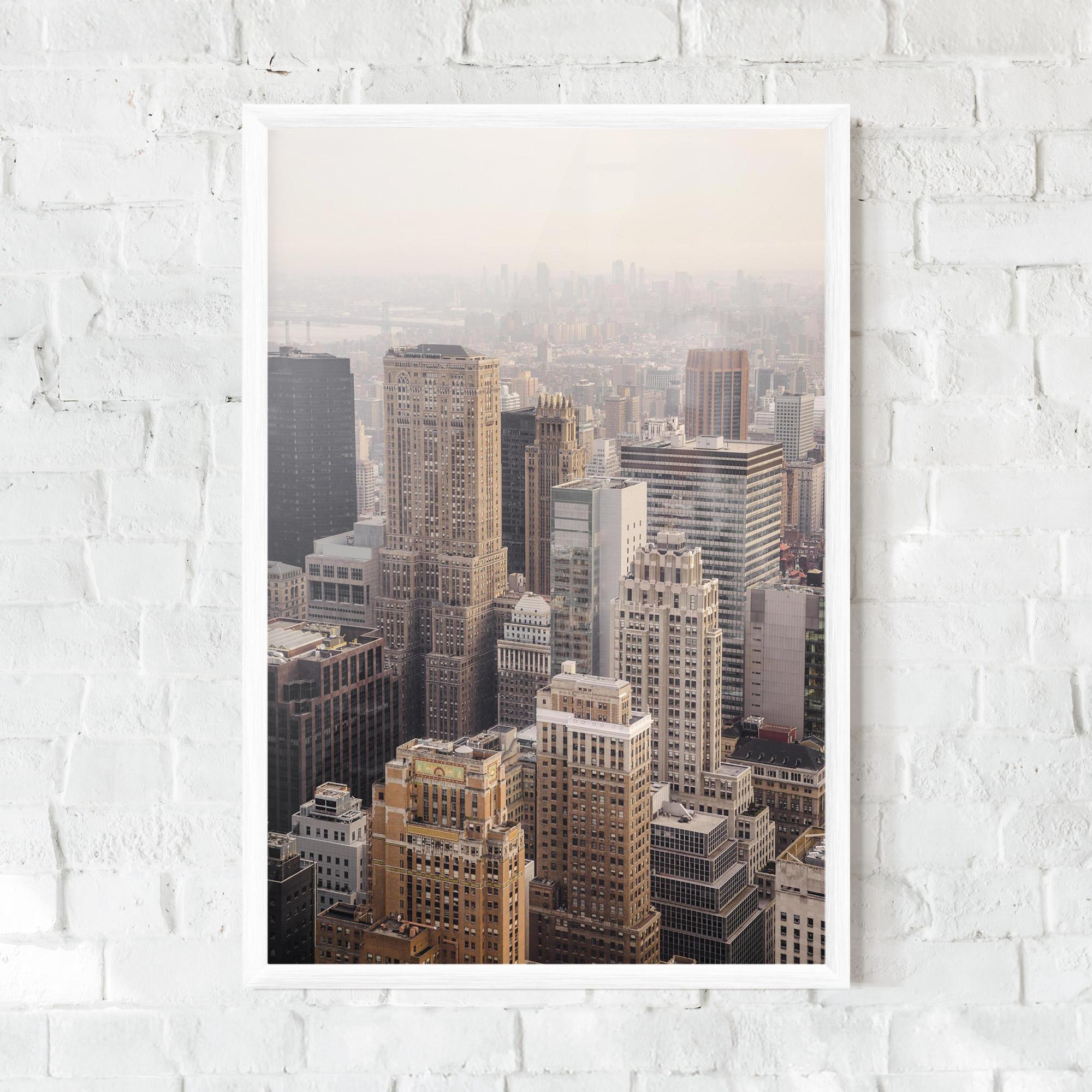 Poster Înrămat Cream Tower mockup 0