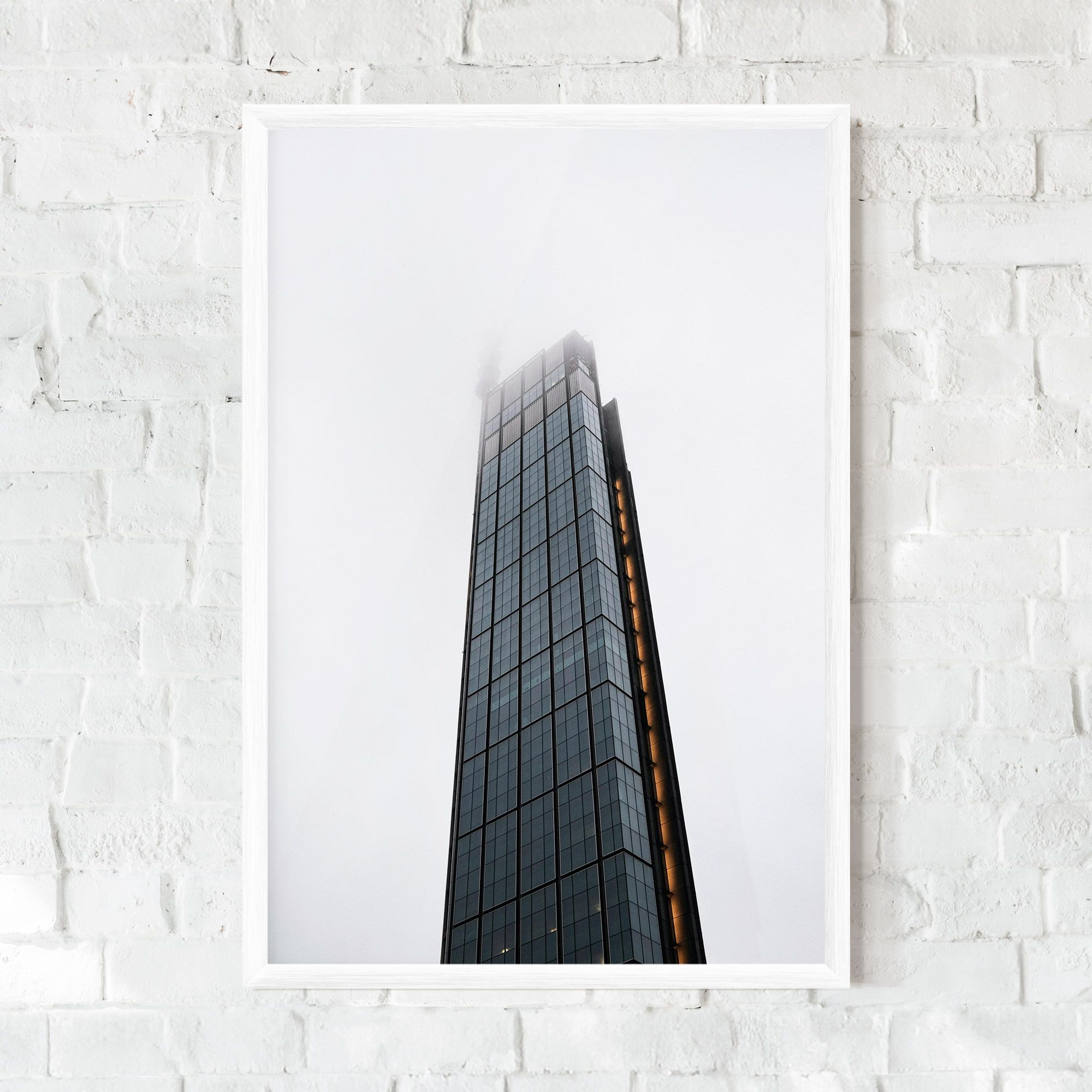 Foggy High Building mockup 0