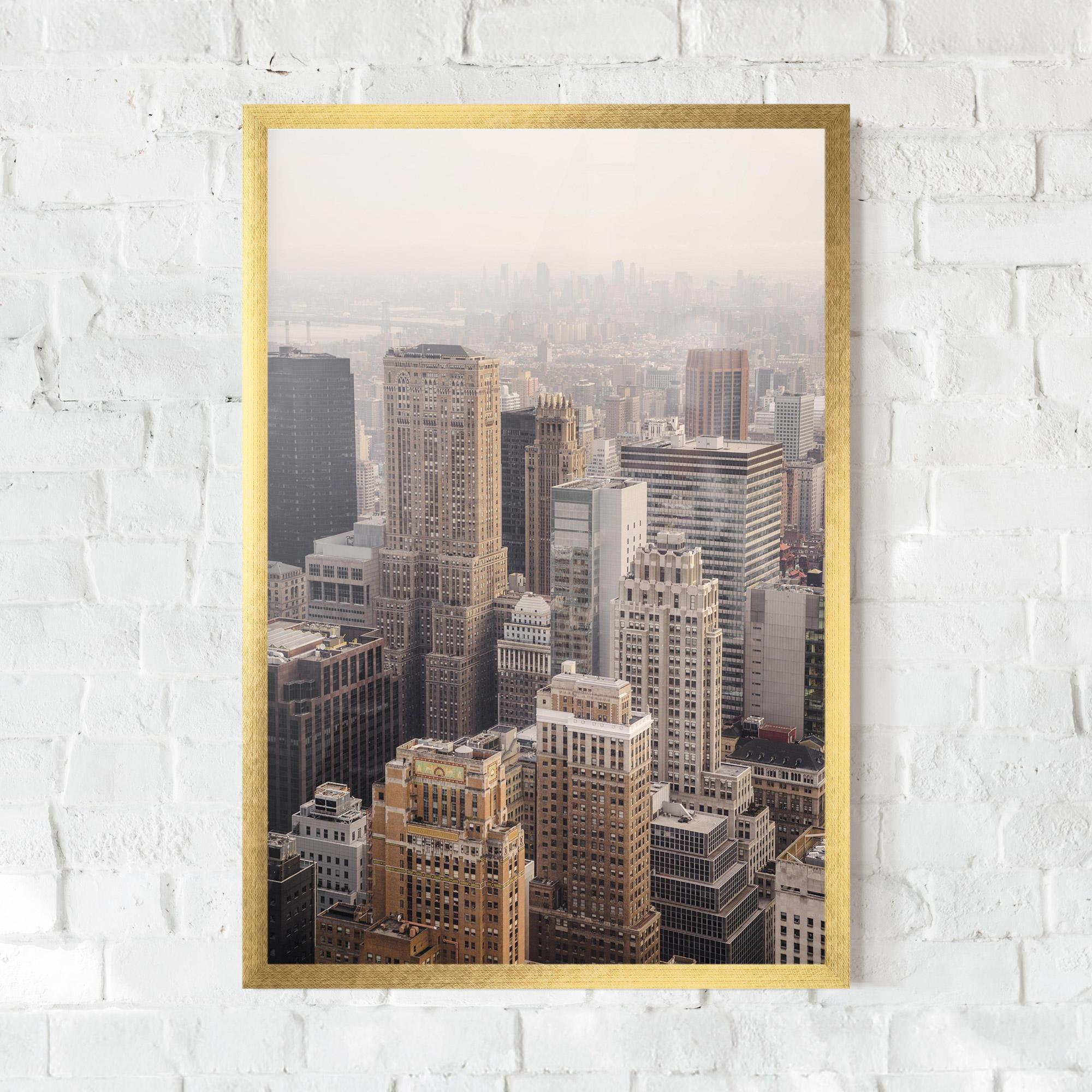 Poster Înrămat Cream Tower mockup 0