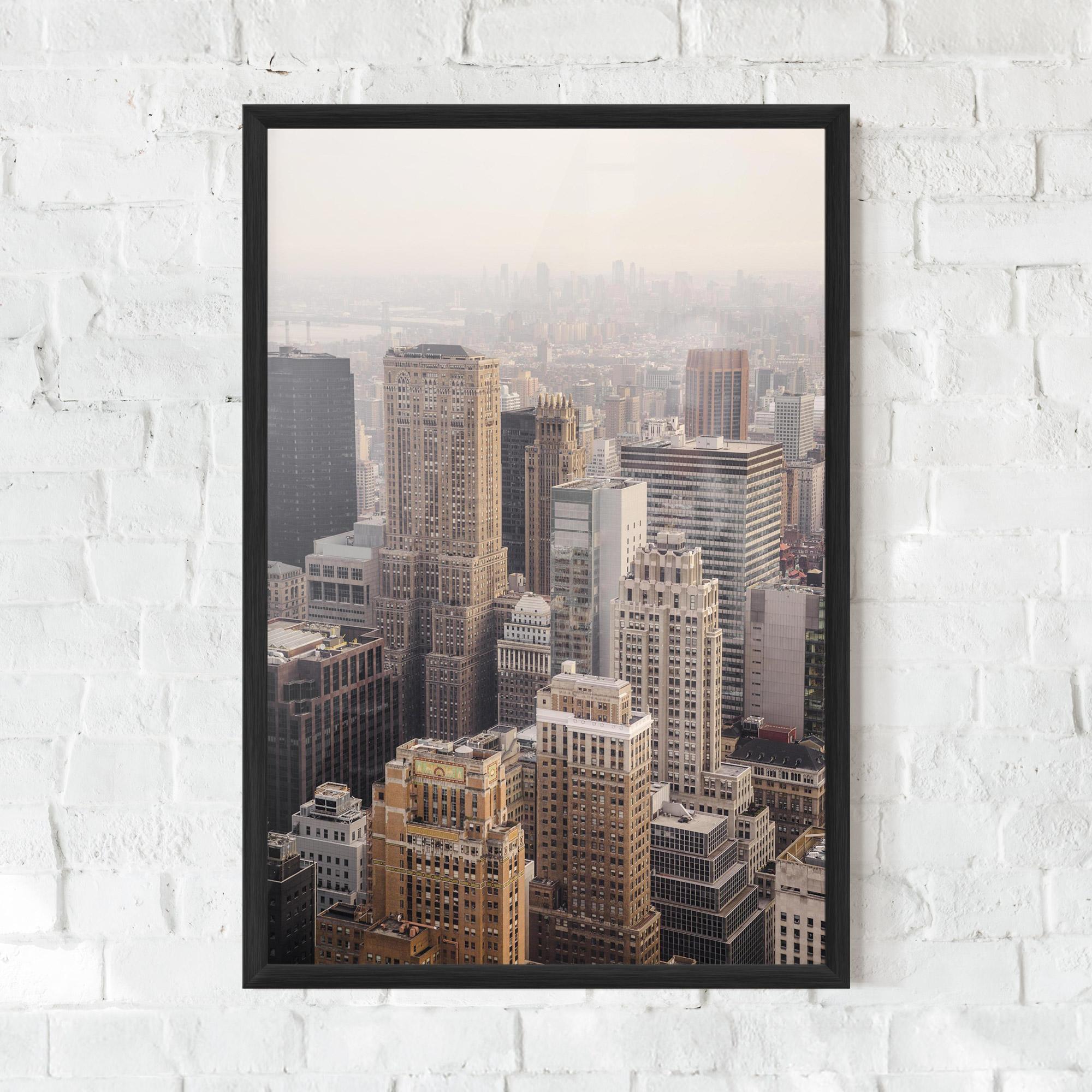 Poster Înrămat Cream Tower mockup 0