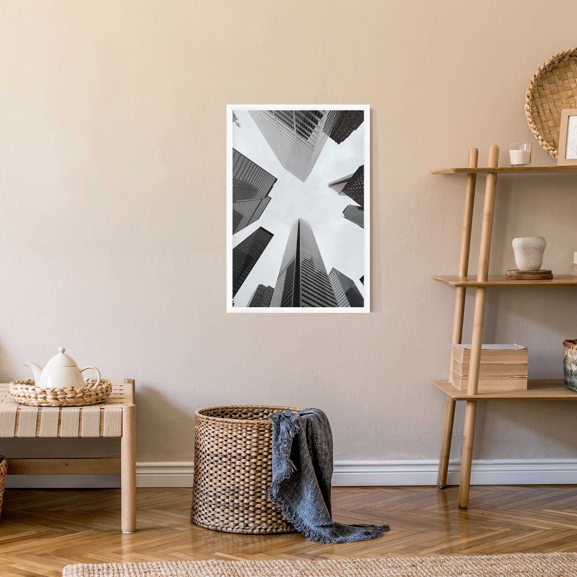 High Grey Building mockup 9