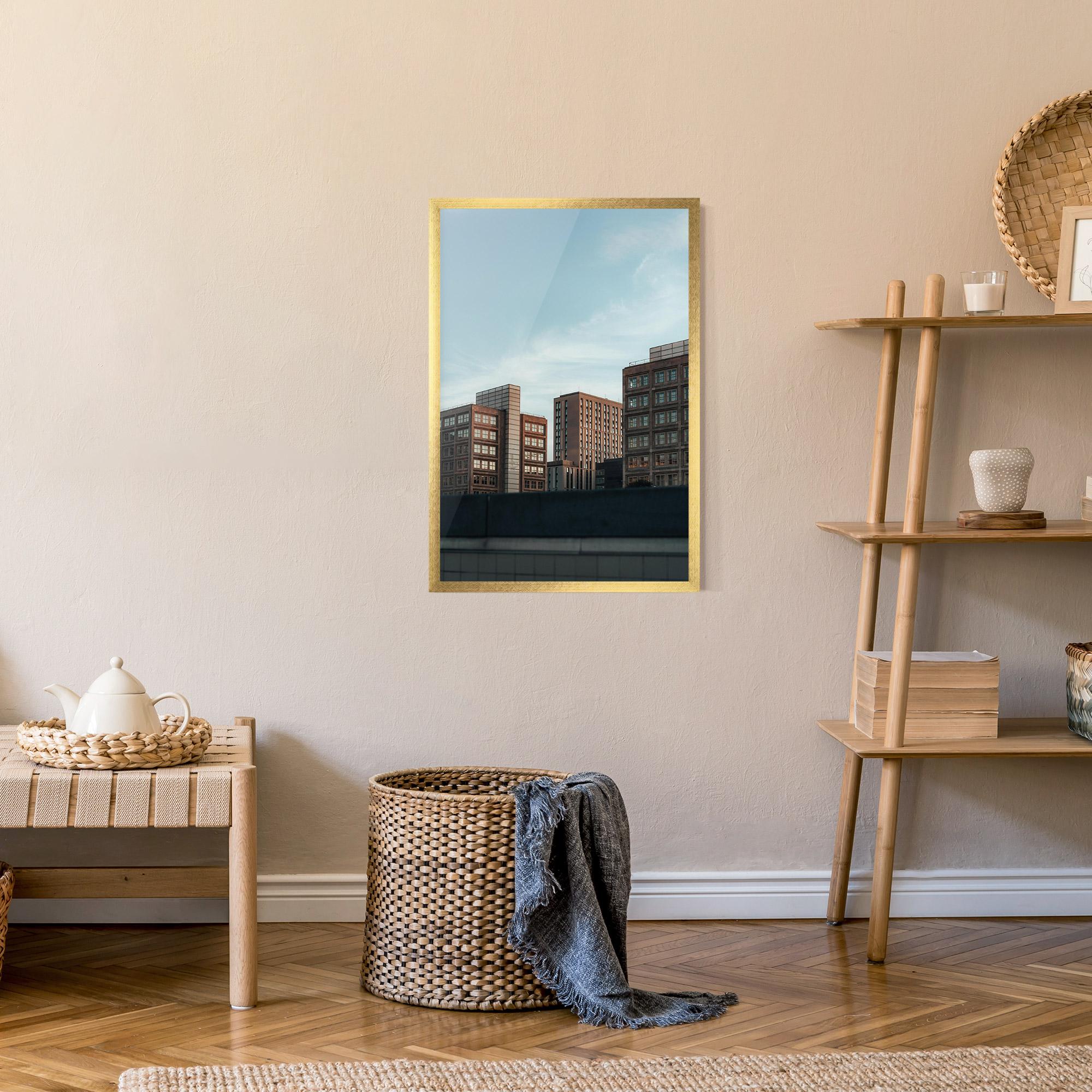 Poster Înrămat Daylight Building mockup 9