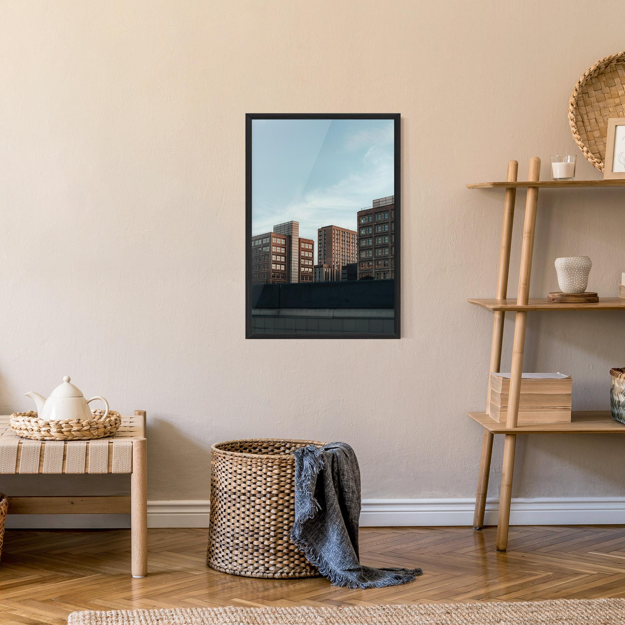 Poster Înrămat Daylight Building mockup 9
