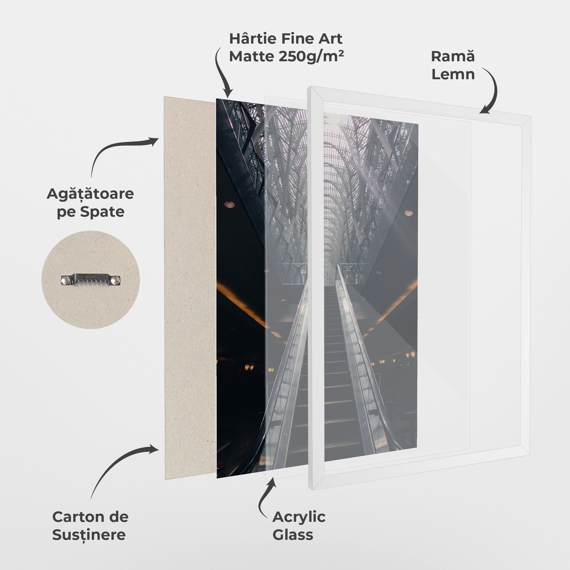 Grey Stairs Building mockup 1