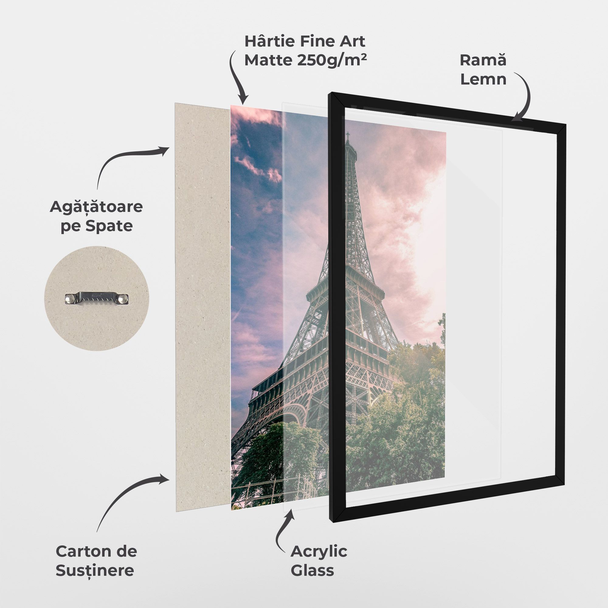 Eiffel Under Pink Sky mockup 1