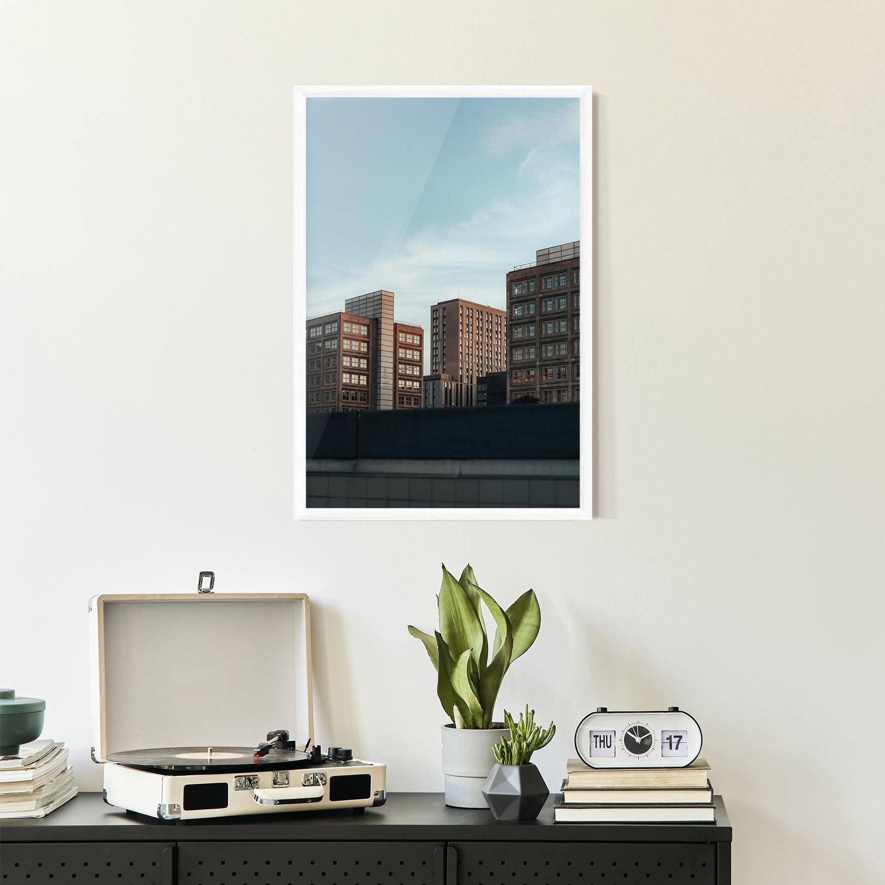 Poster Înrămat Daylight Building mockup 2