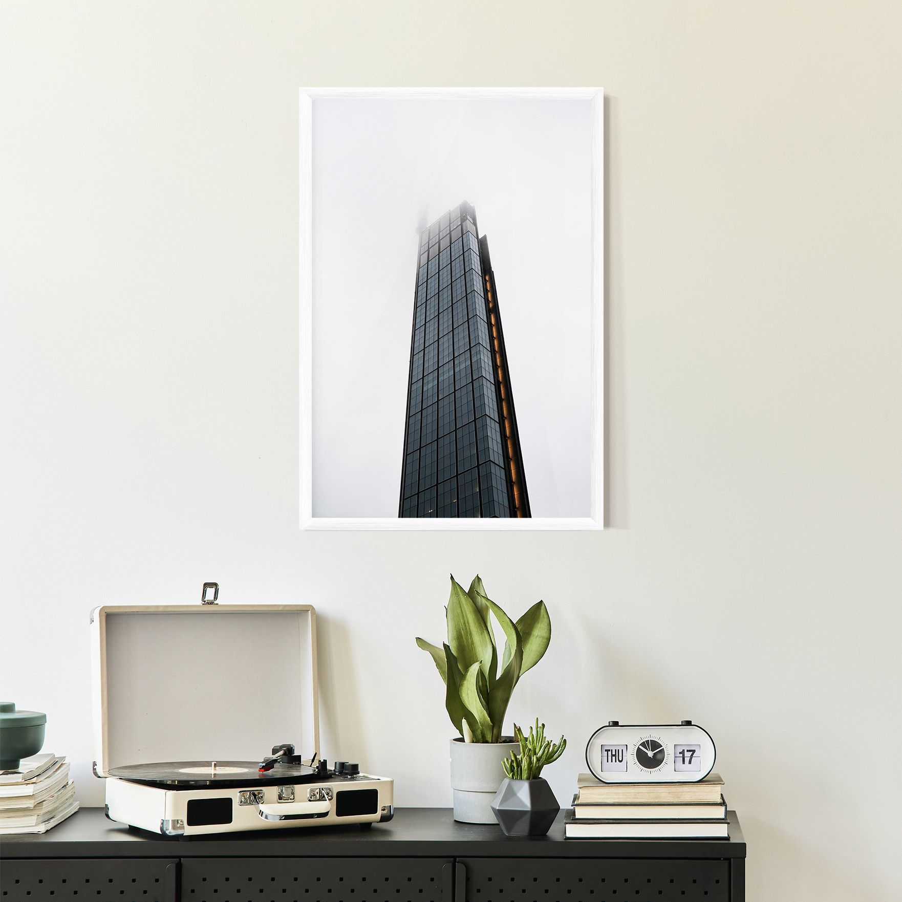 Foggy High Building mockup 2