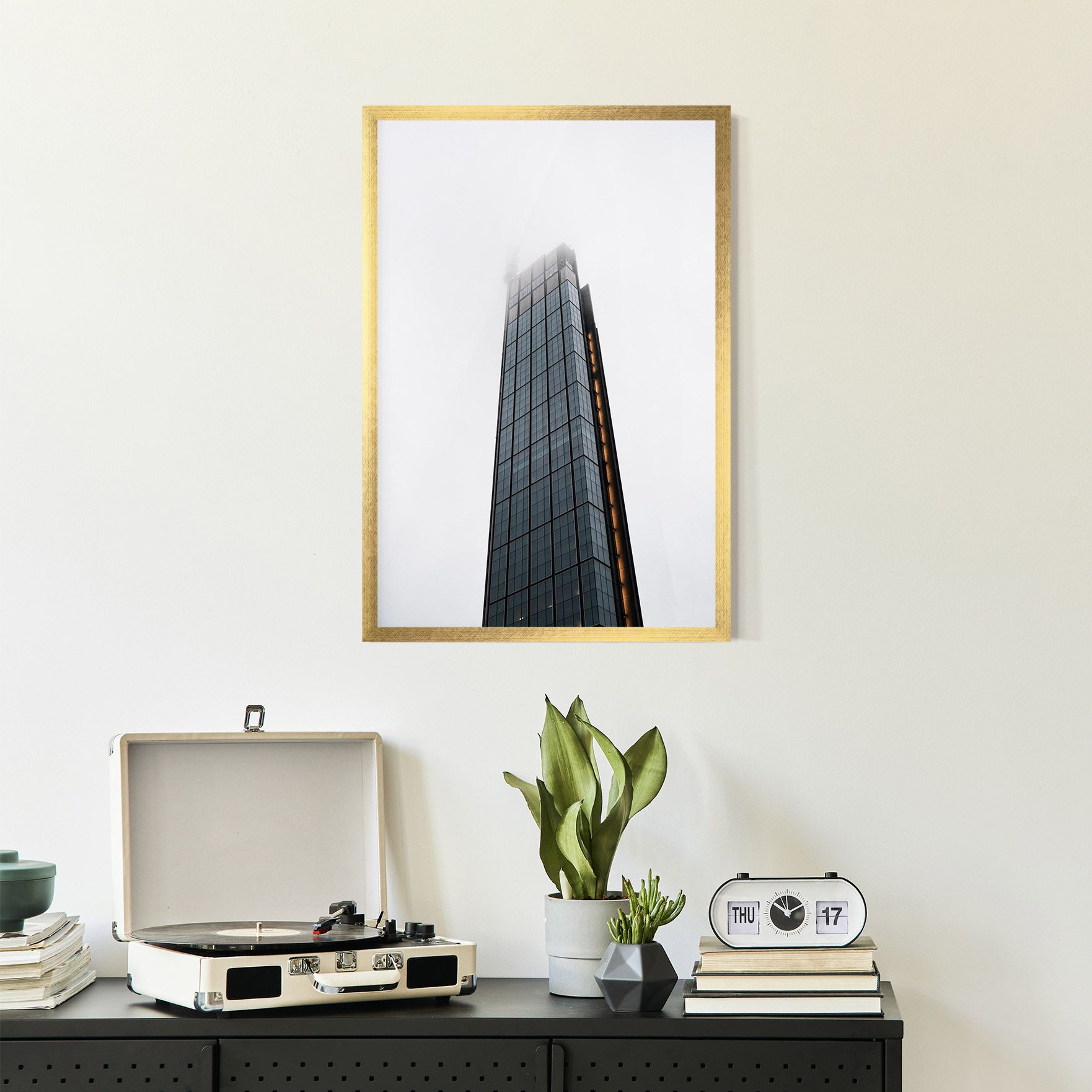 Foggy High Building mockup 2