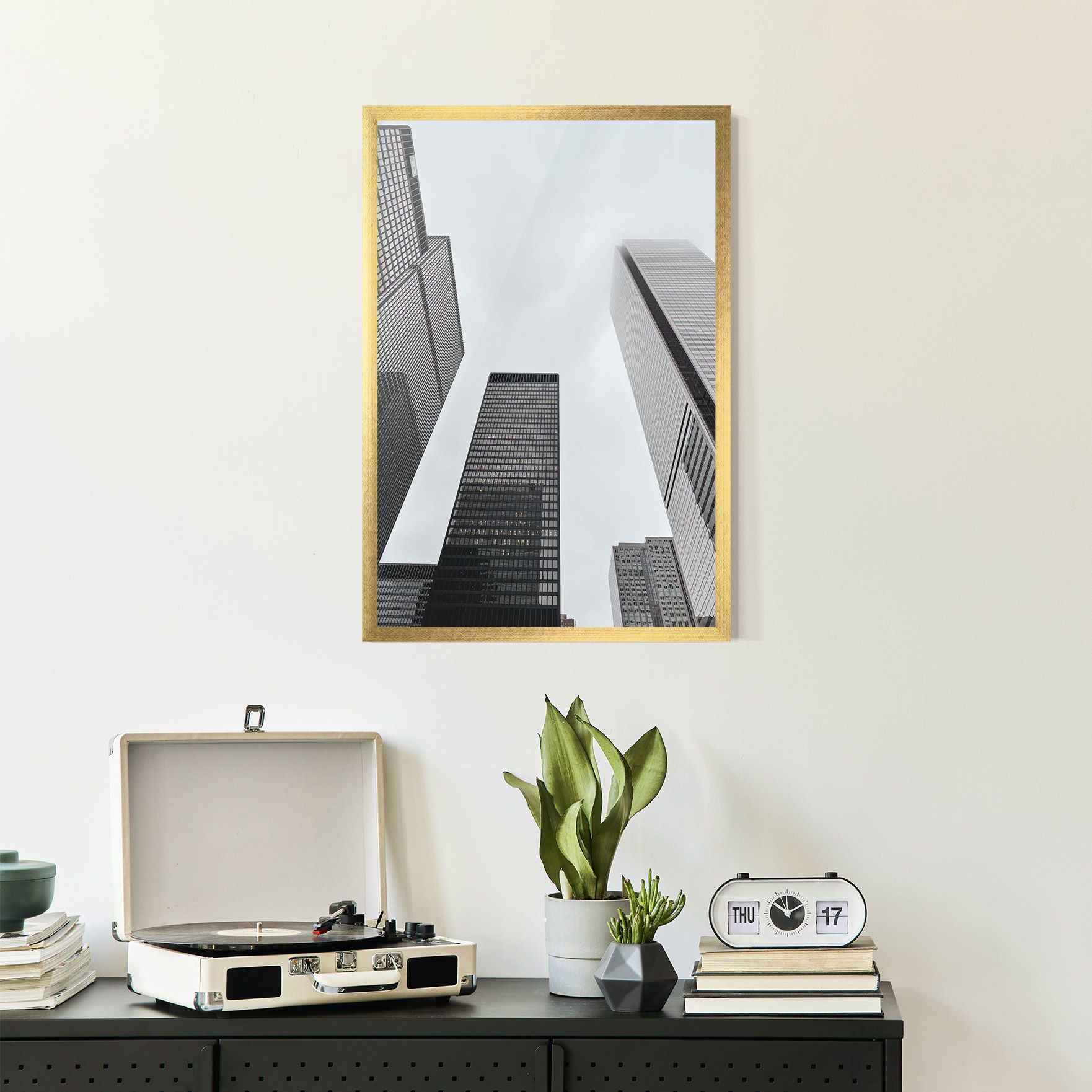 Grey High Building mockup 2