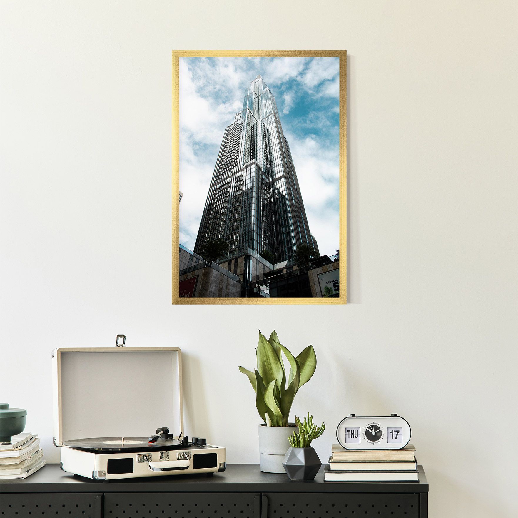 High Building Sky mockup 2