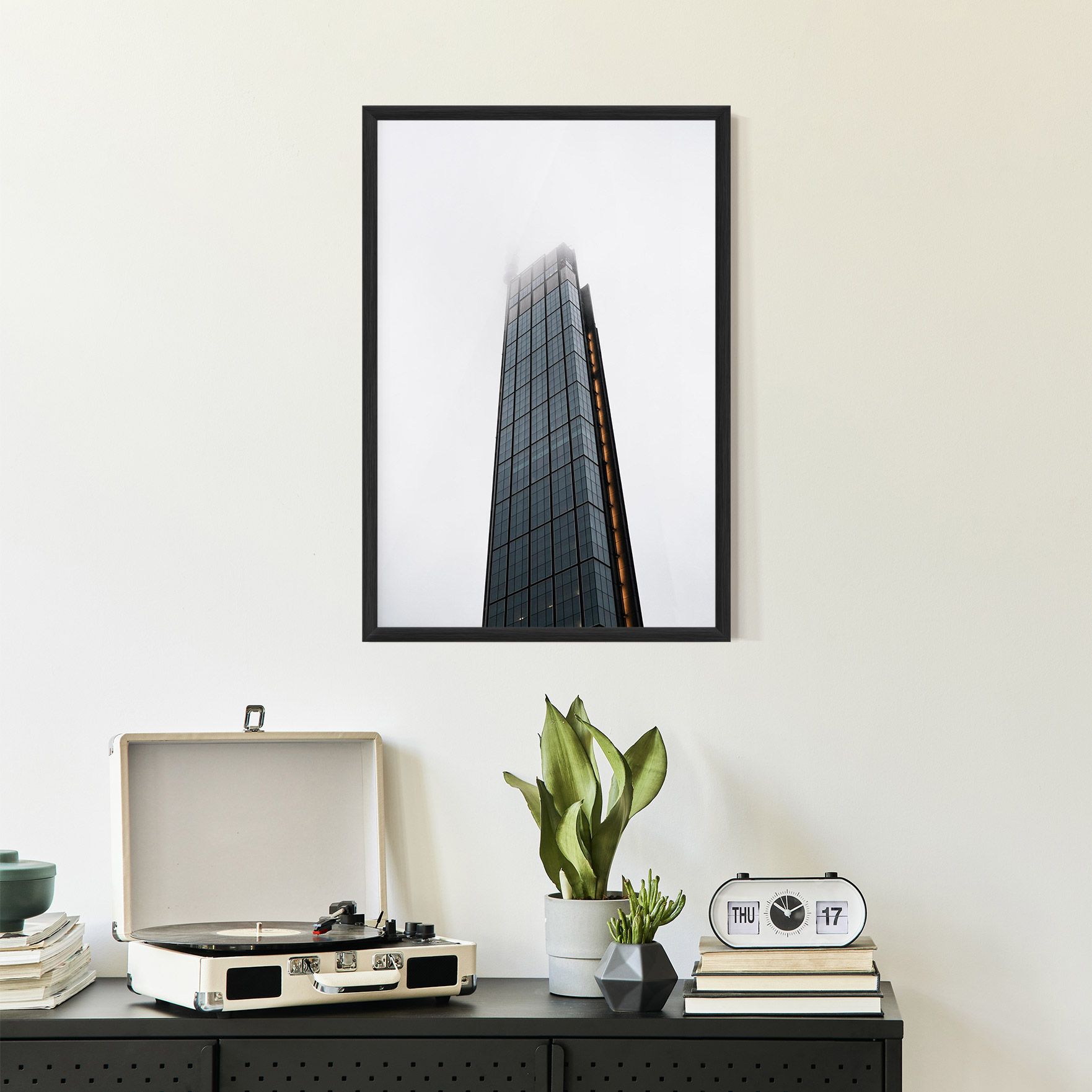 Foggy High Building mockup 2