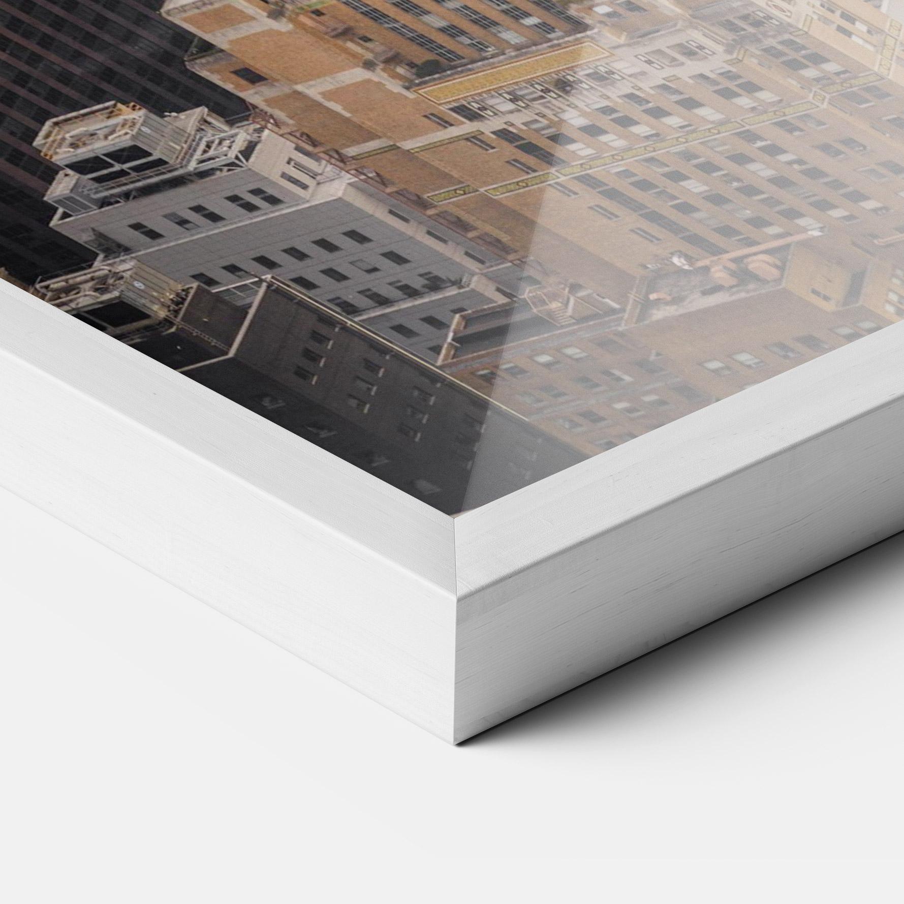 Poster Înrămat Cream Tower mockup 3