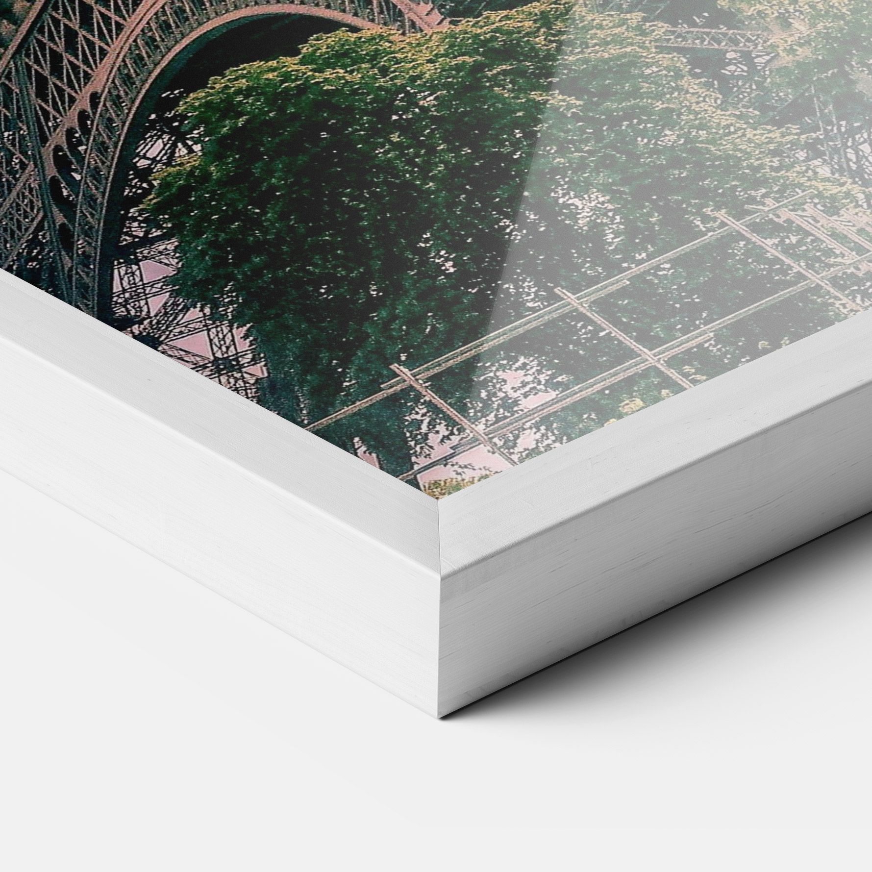 Eiffel Under Pink Sky mockup 3