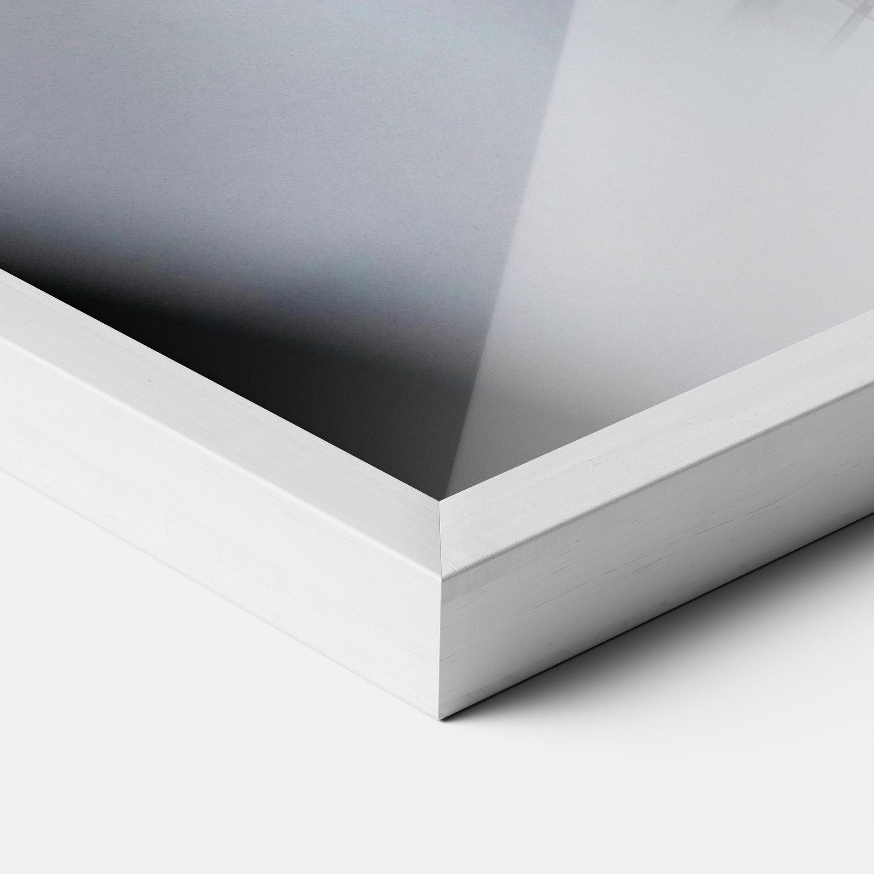 Poster Înrămat Grey White Building mockup 3