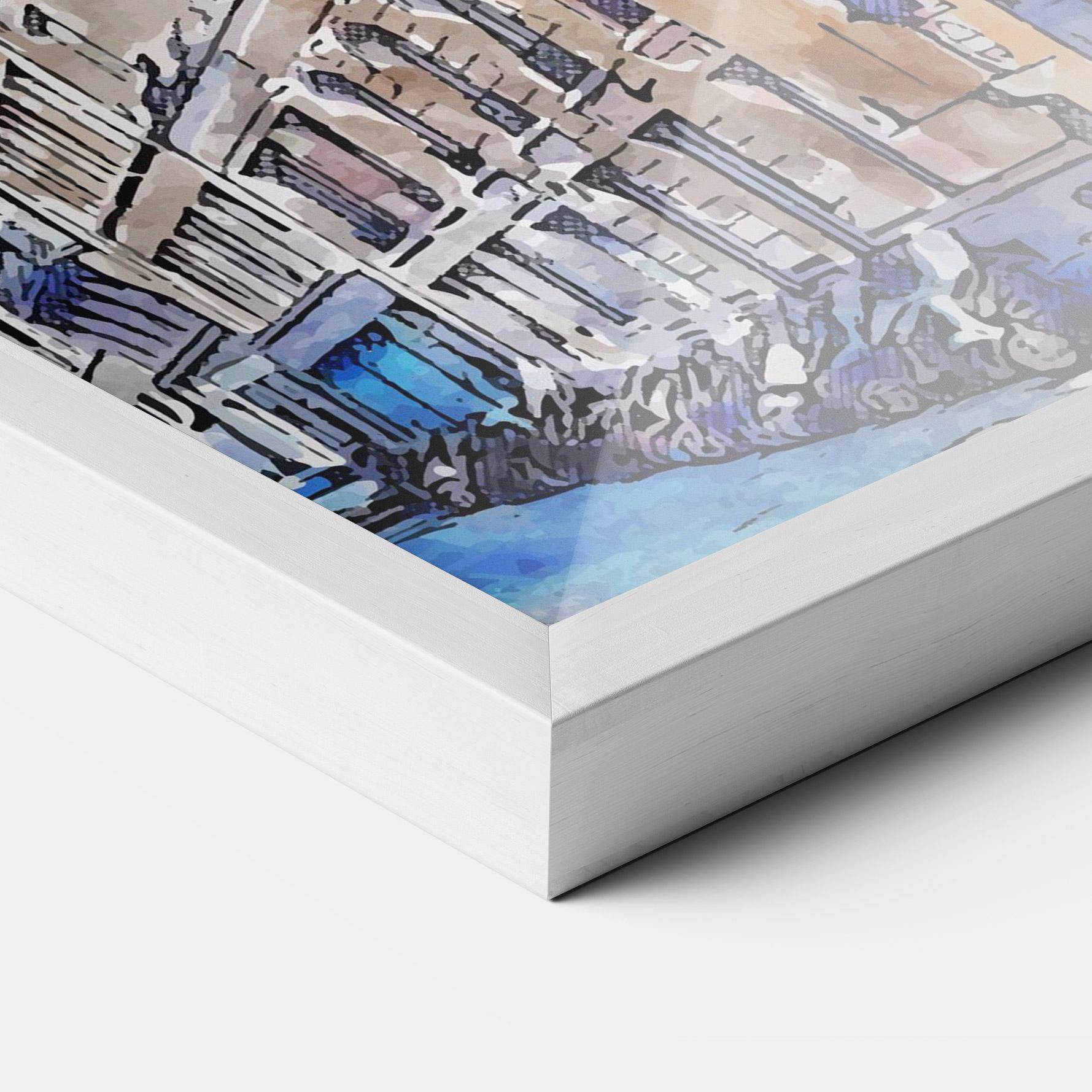 Poster Înrămat Paris Painting mockup 3