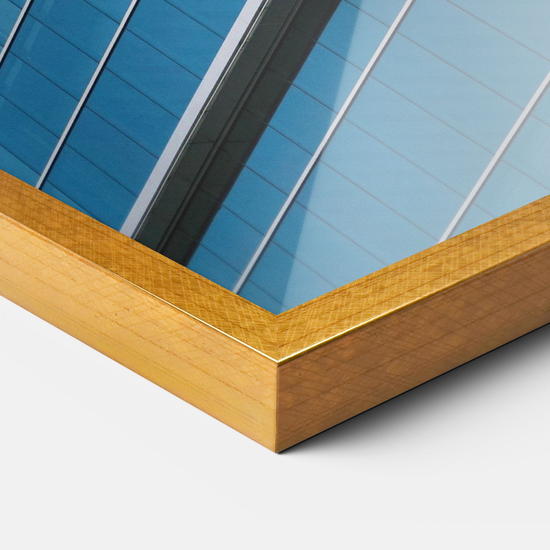 Blue Glass Tower mockup 3