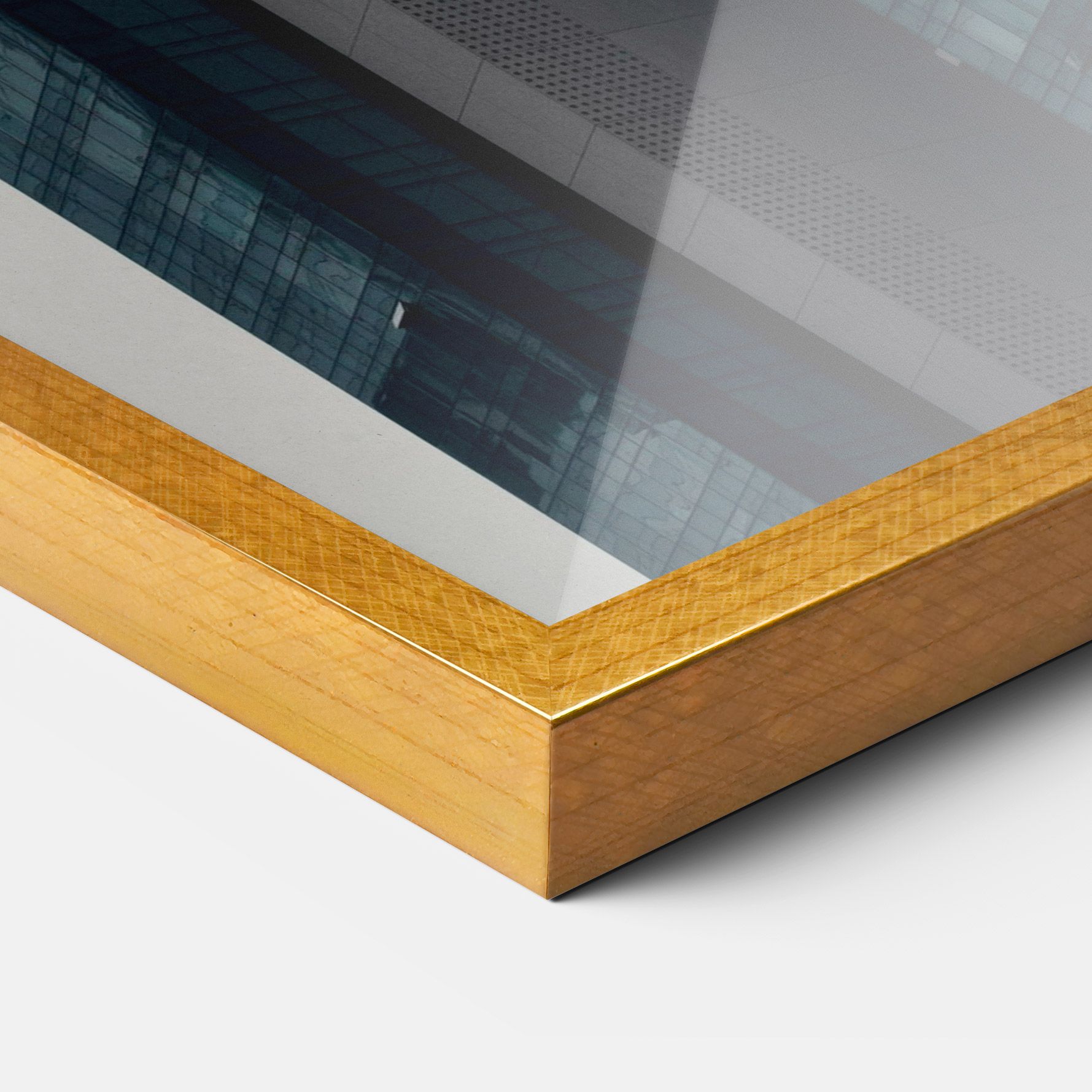 Blue High Building mockup 3