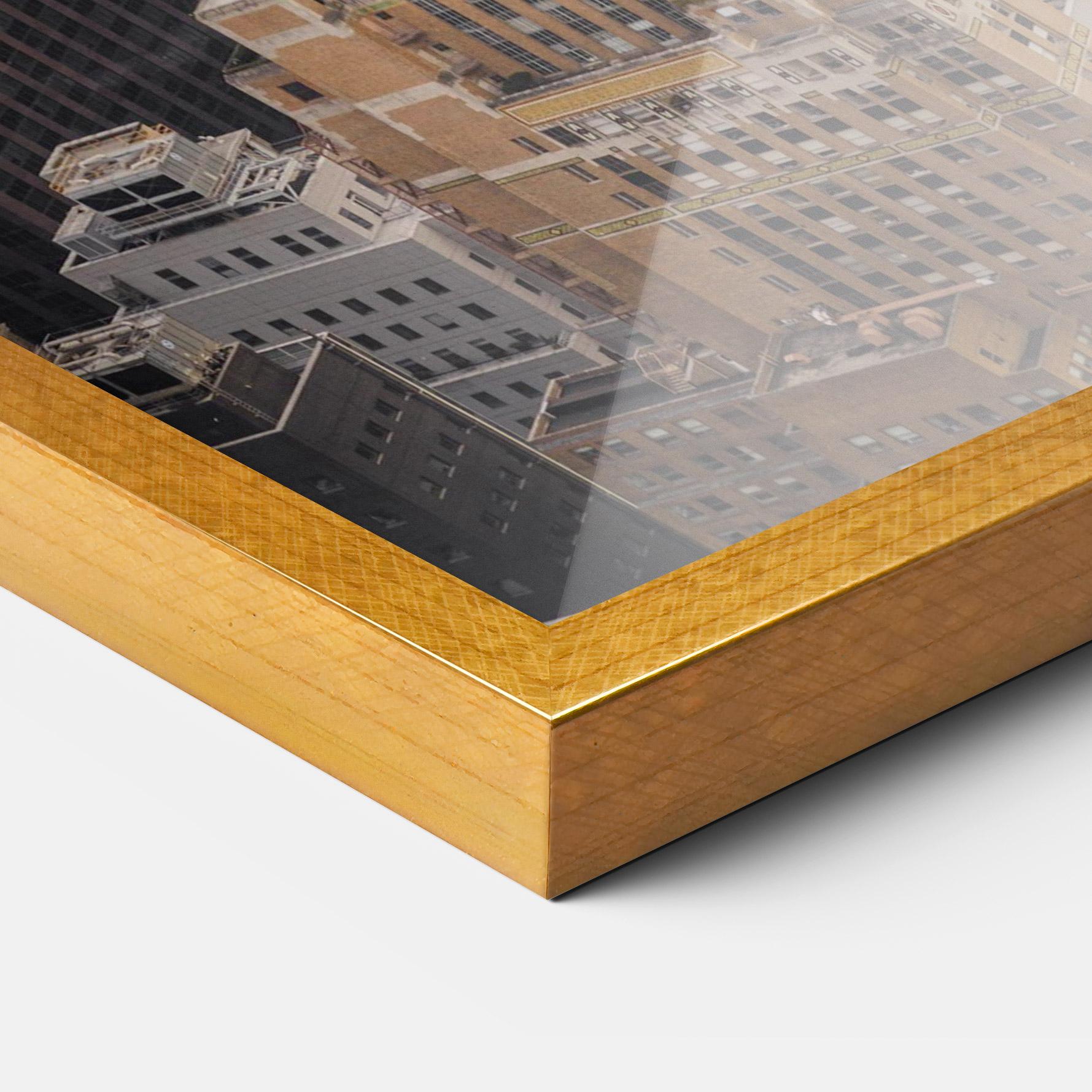 Poster Înrămat Cream Tower mockup 3