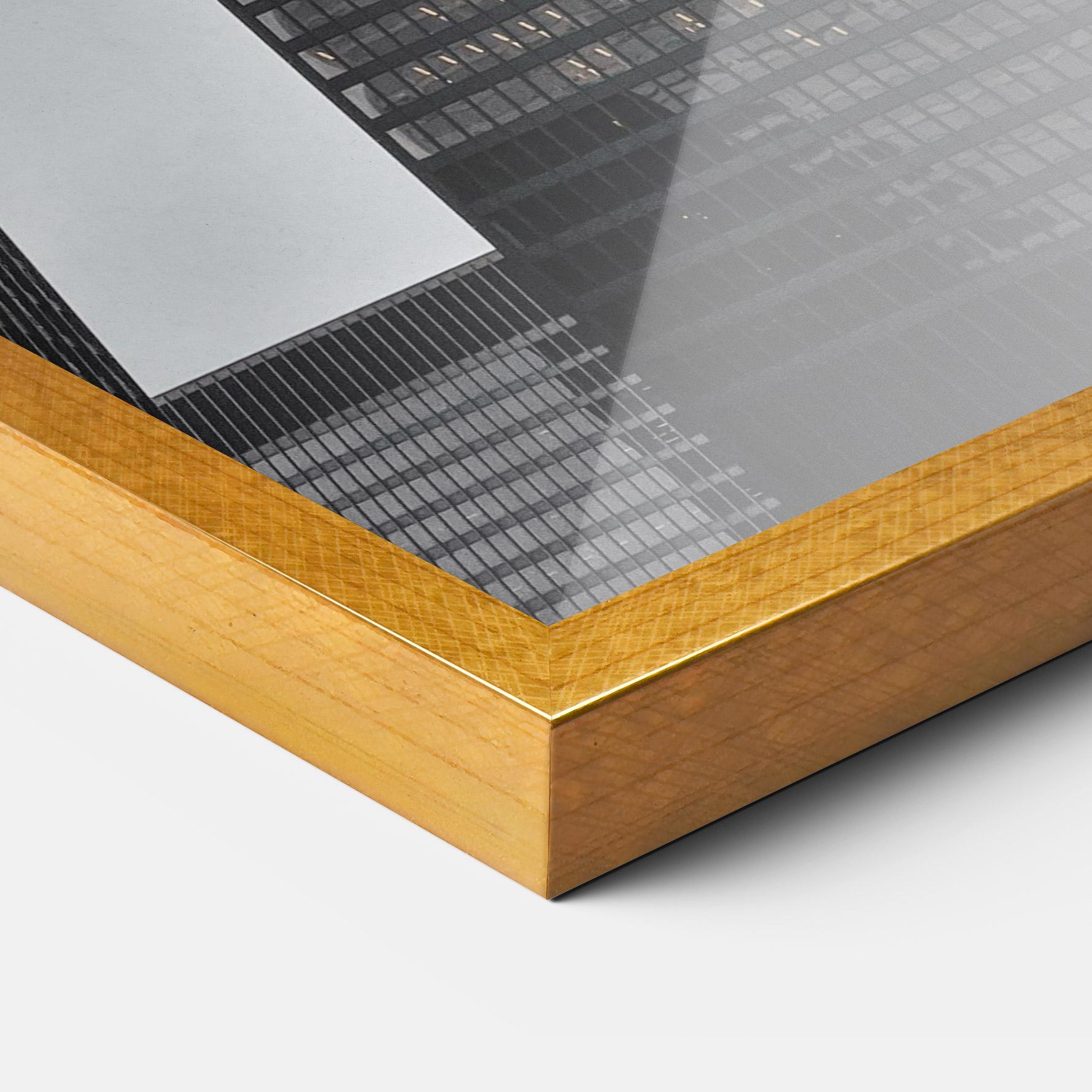 Poster Înrămat Grey High Building mockup 3