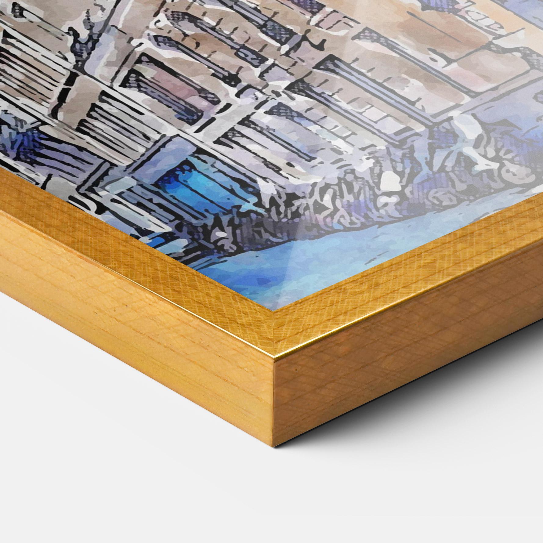 Poster Înrămat Paris Painting mockup 3