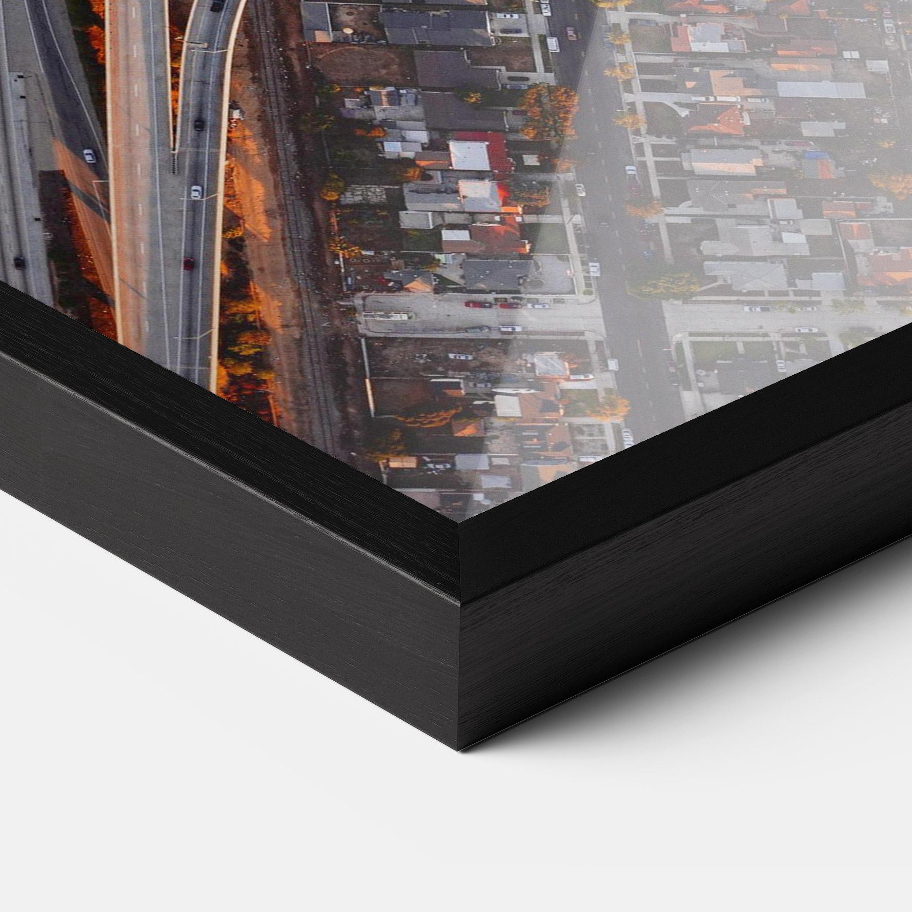 Poster Înrămat Big Road City mockup 3