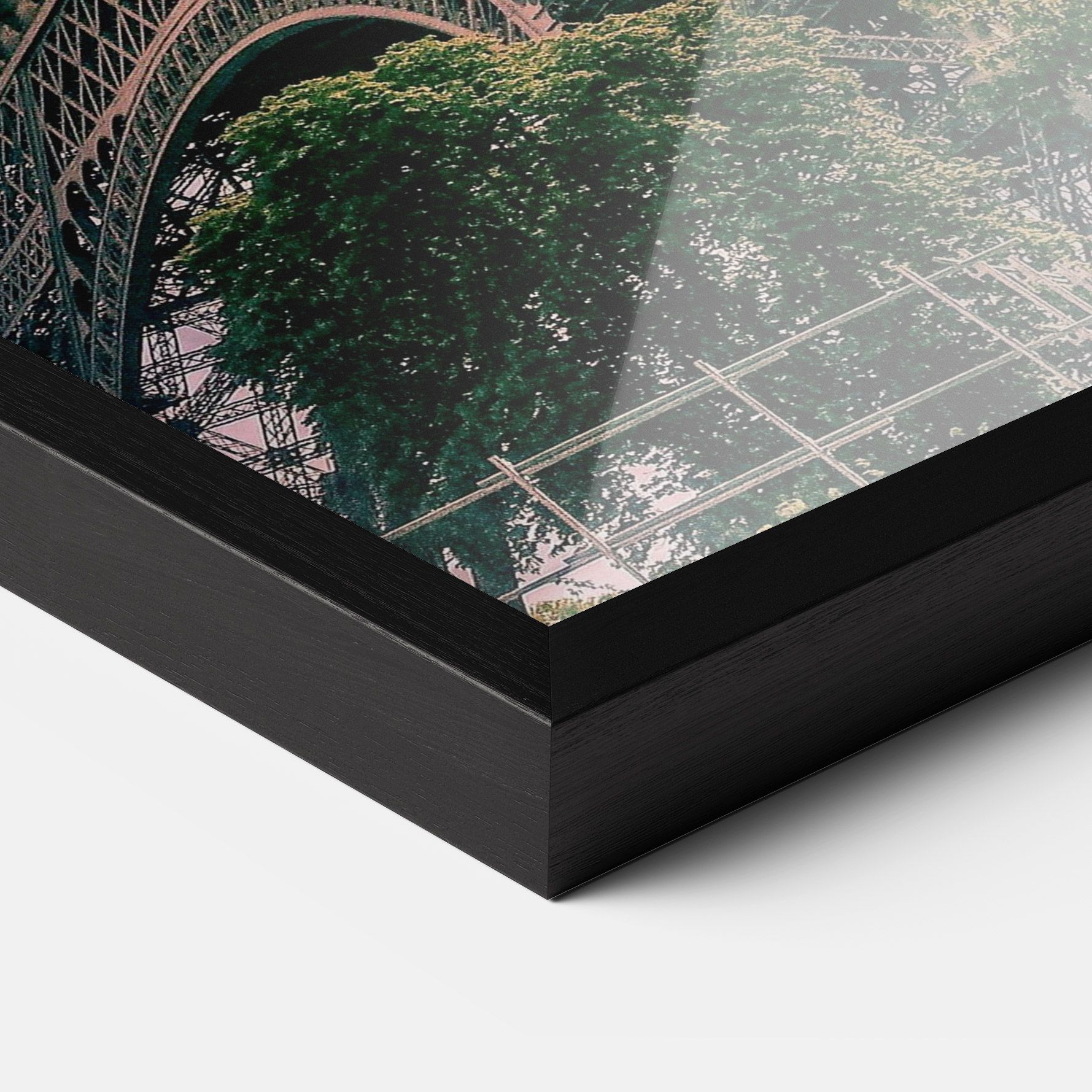 Eiffel Under Pink Sky mockup 3