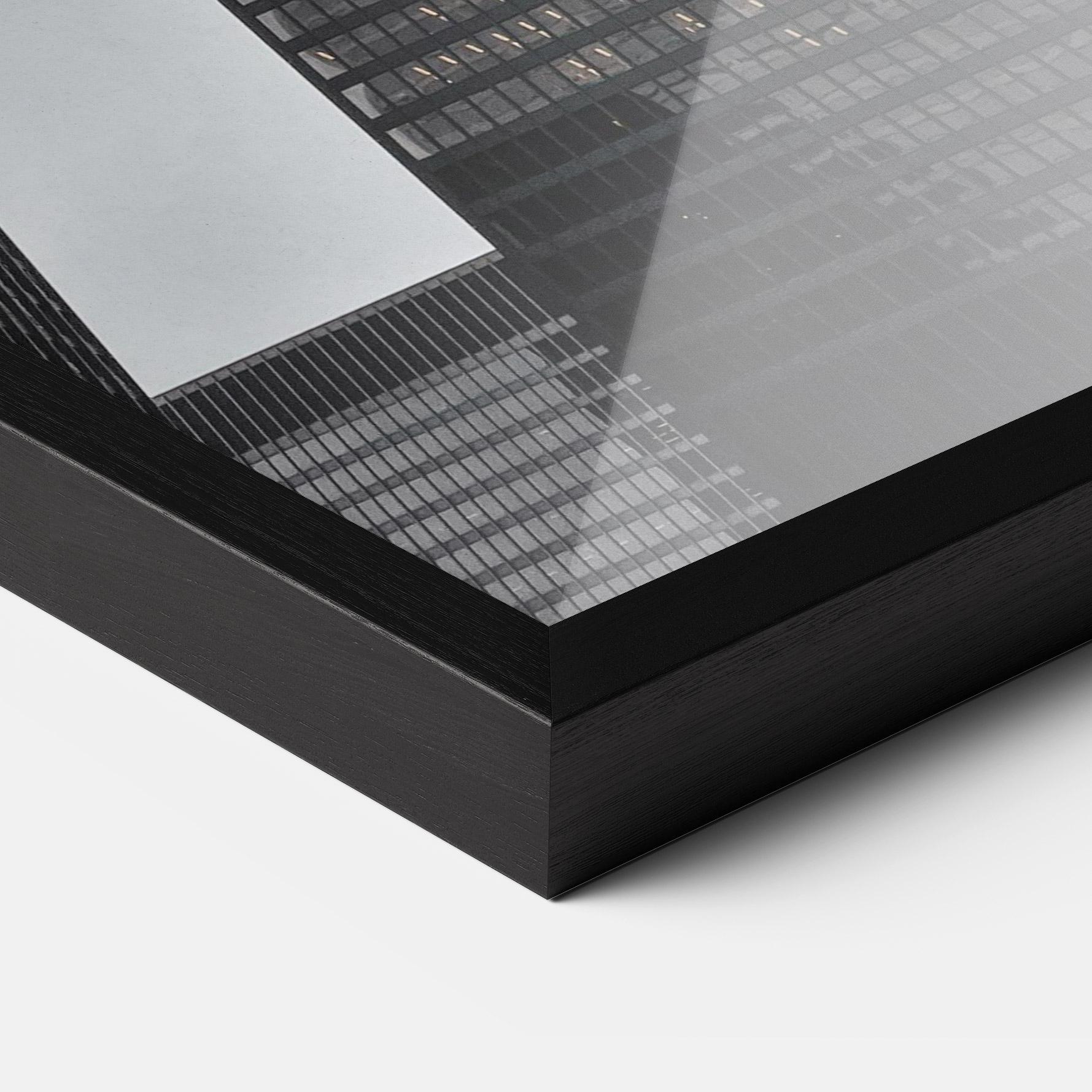 Poster Înrămat Grey High Building mockup 3