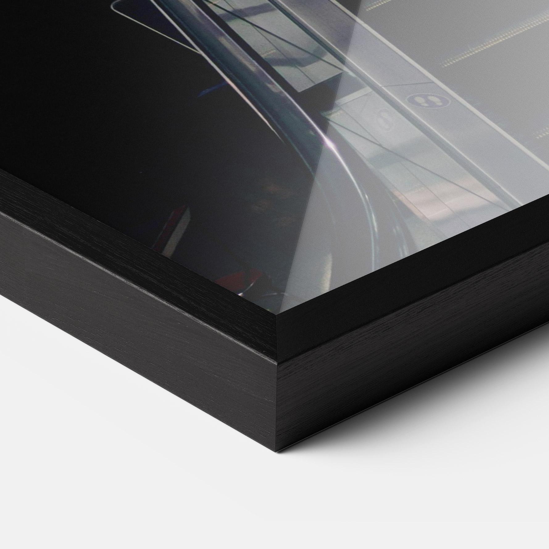 Poster Înrămat Grey Stairs Building mockup 3