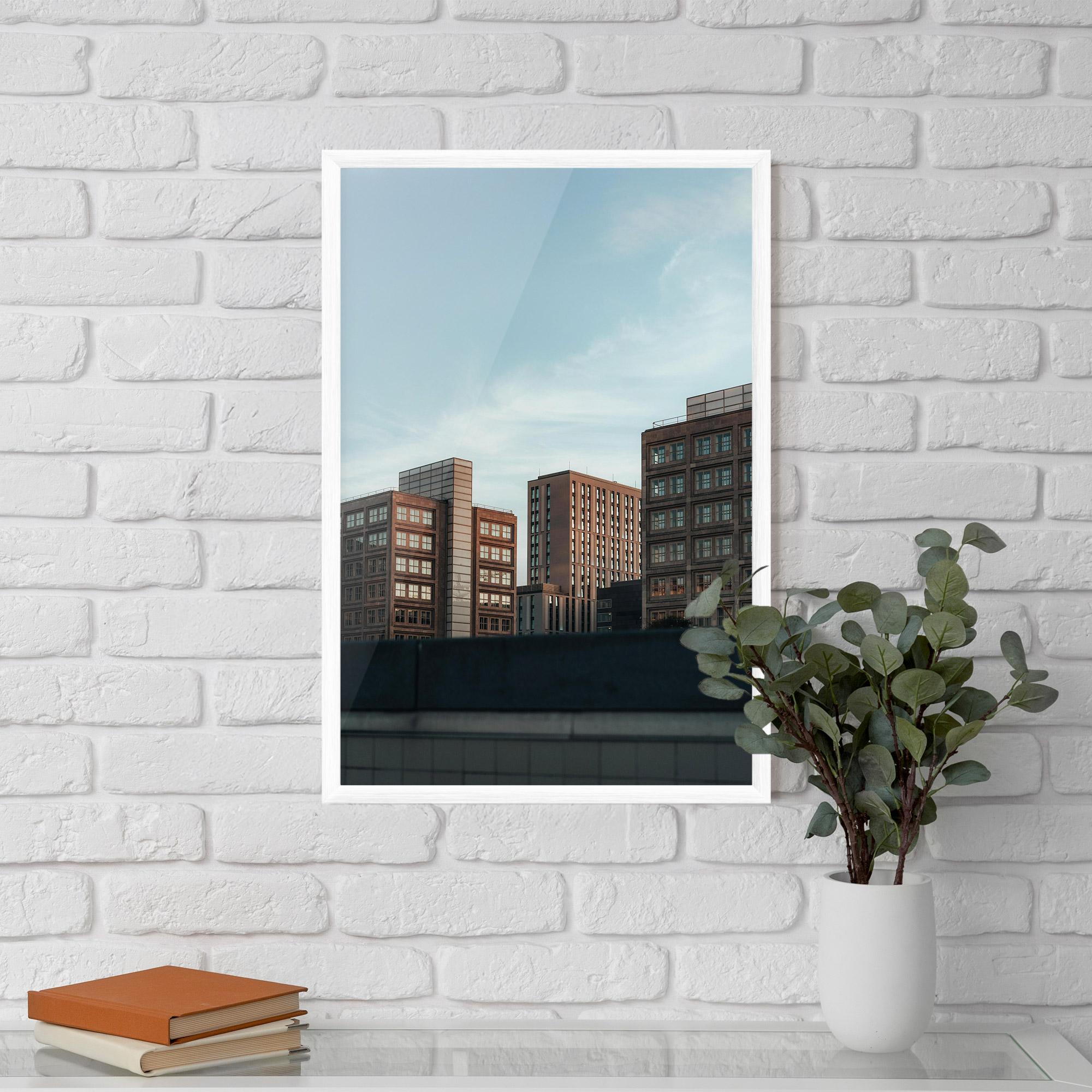 Poster Înrămat Daylight Building mockup 5