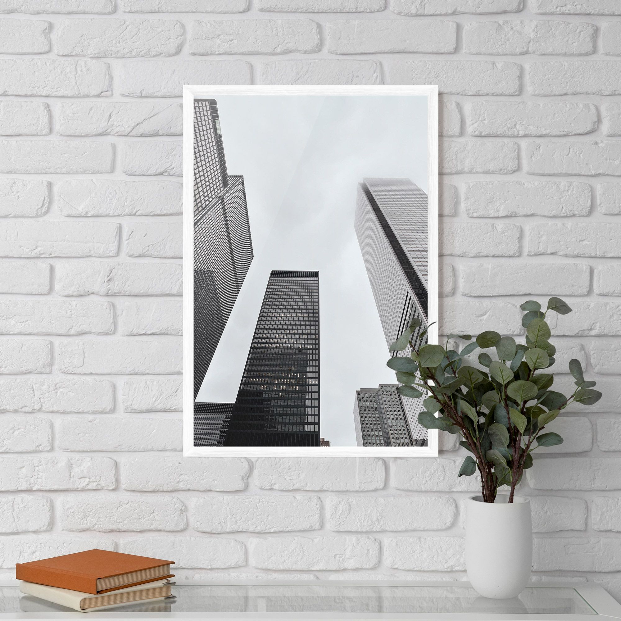 Grey High Building mockup 5