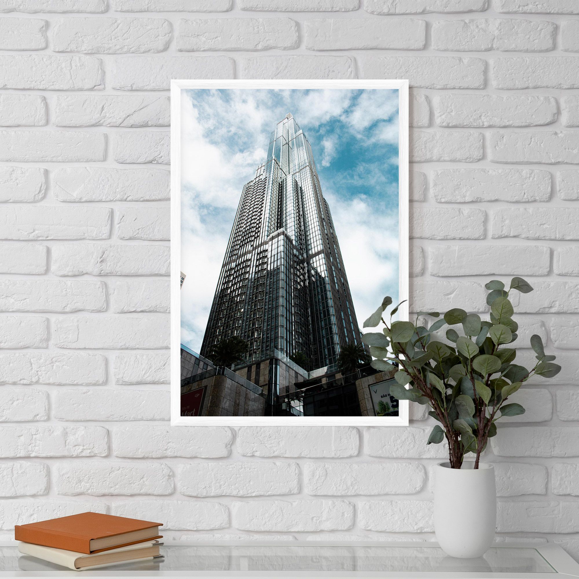 High Building Sky mockup 5