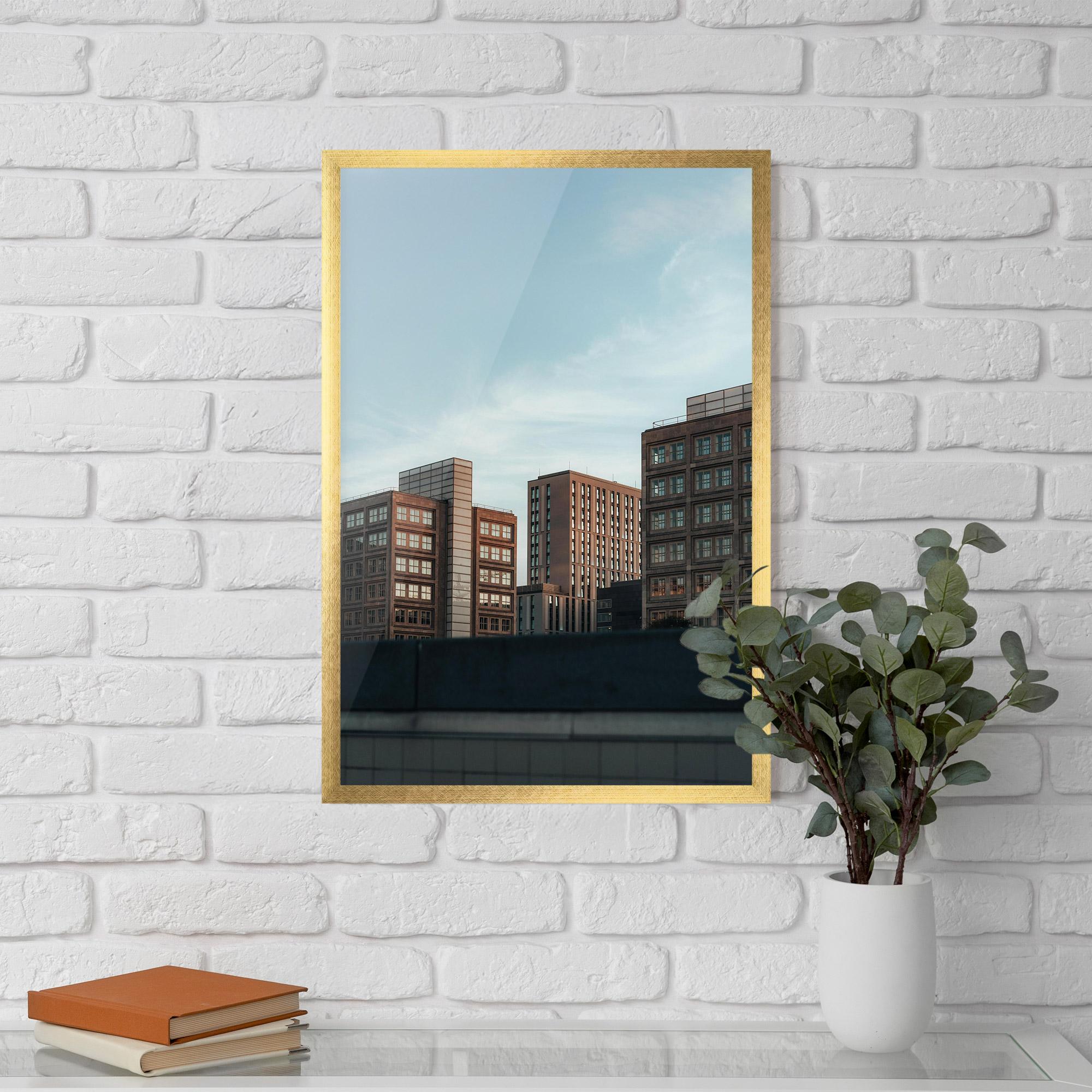 Poster Înrămat Daylight Building mockup 5