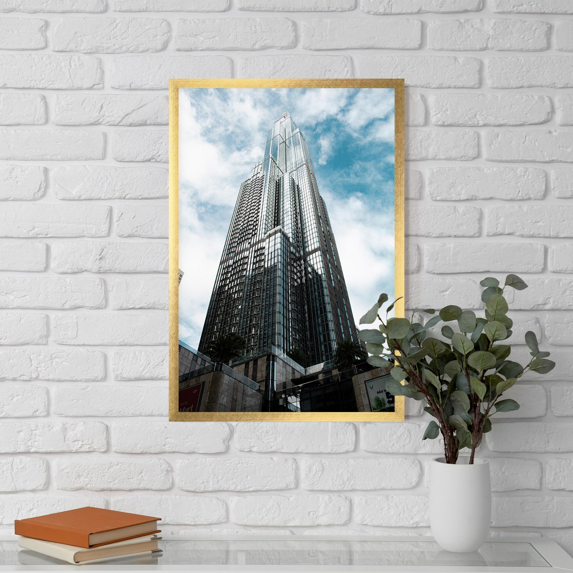 High Building Sky mockup 5