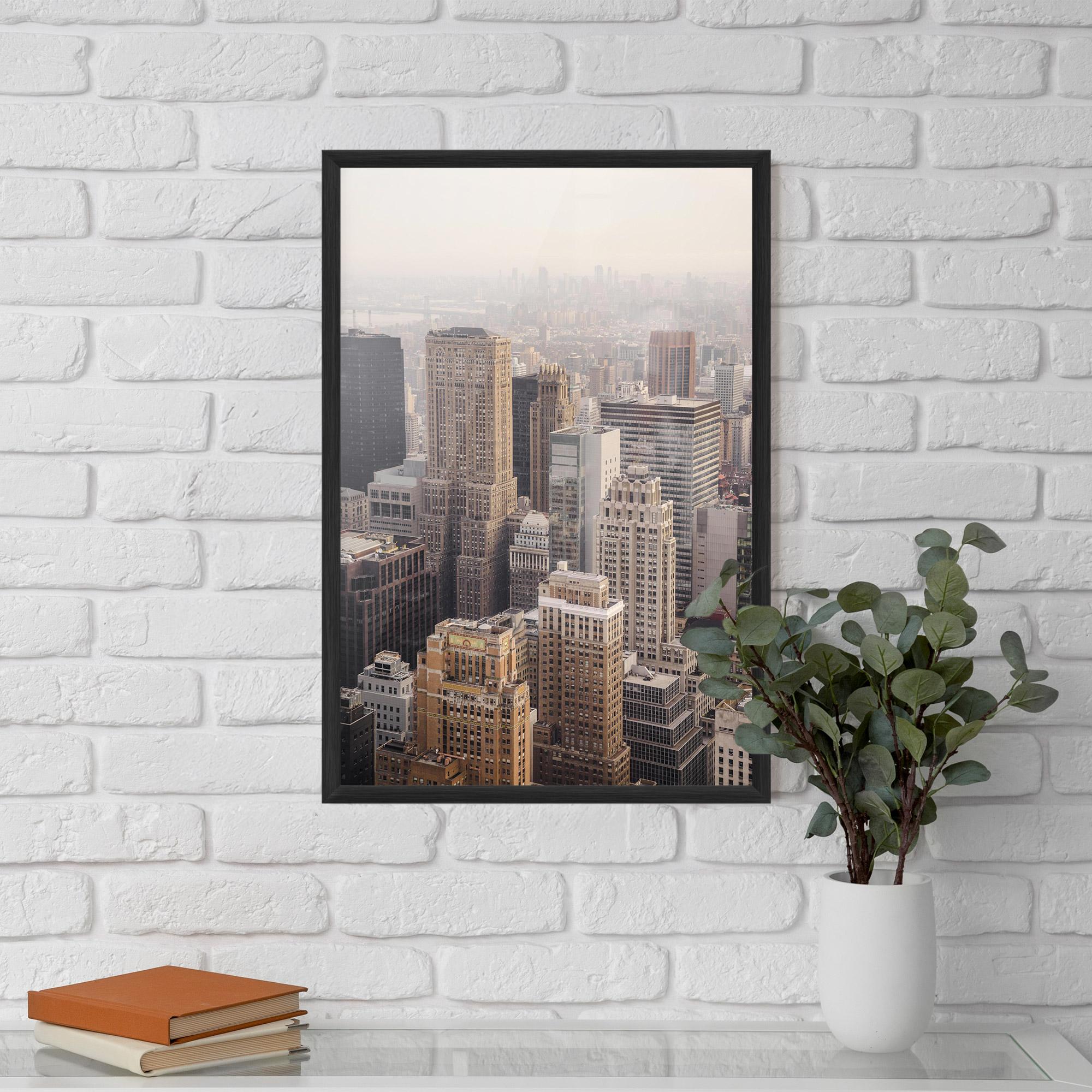 Poster Înrămat Cream Tower mockup 5