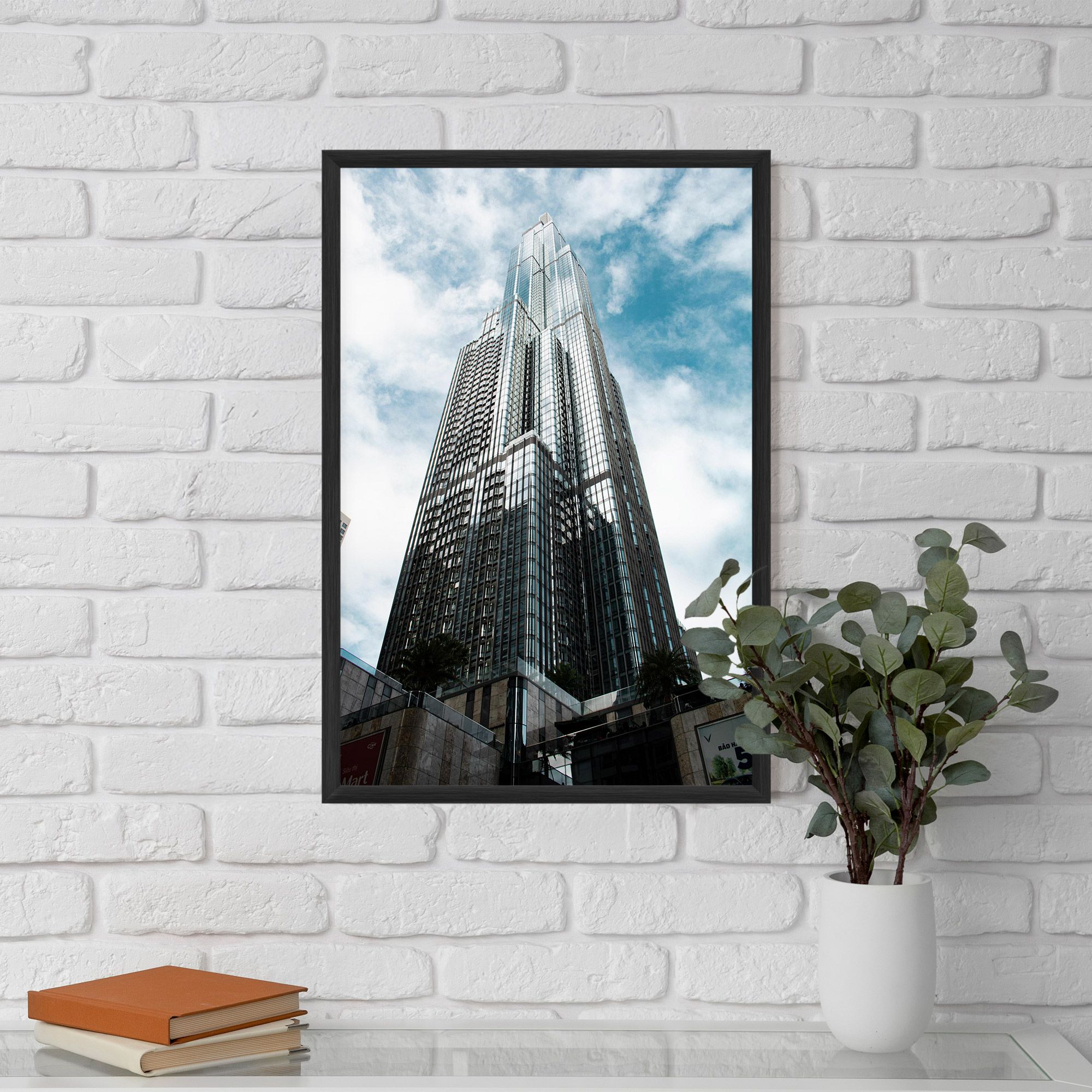 High Building Sky mockup 5