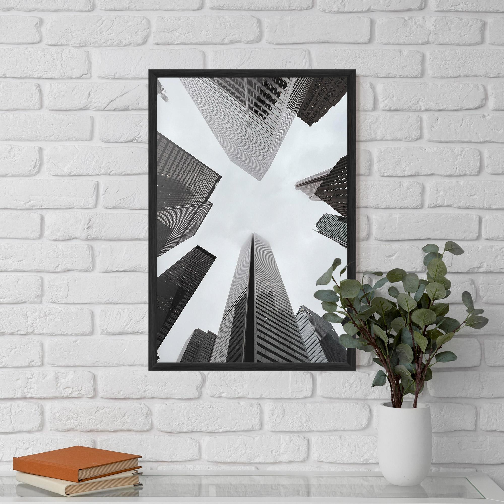 Poster Înrămat High Grey Building mockup 5